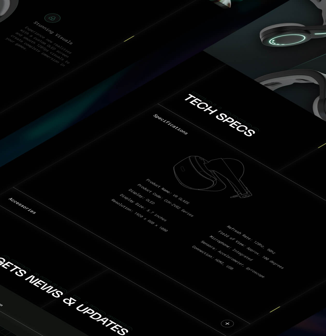 OSIRIS – VR Headset branding & landing page - Website Development - Photo 5
