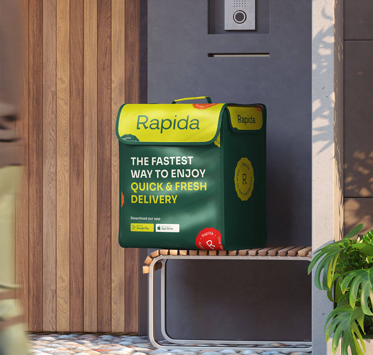Rapida – Branding for the Delivery Service - Website Development - Photo 