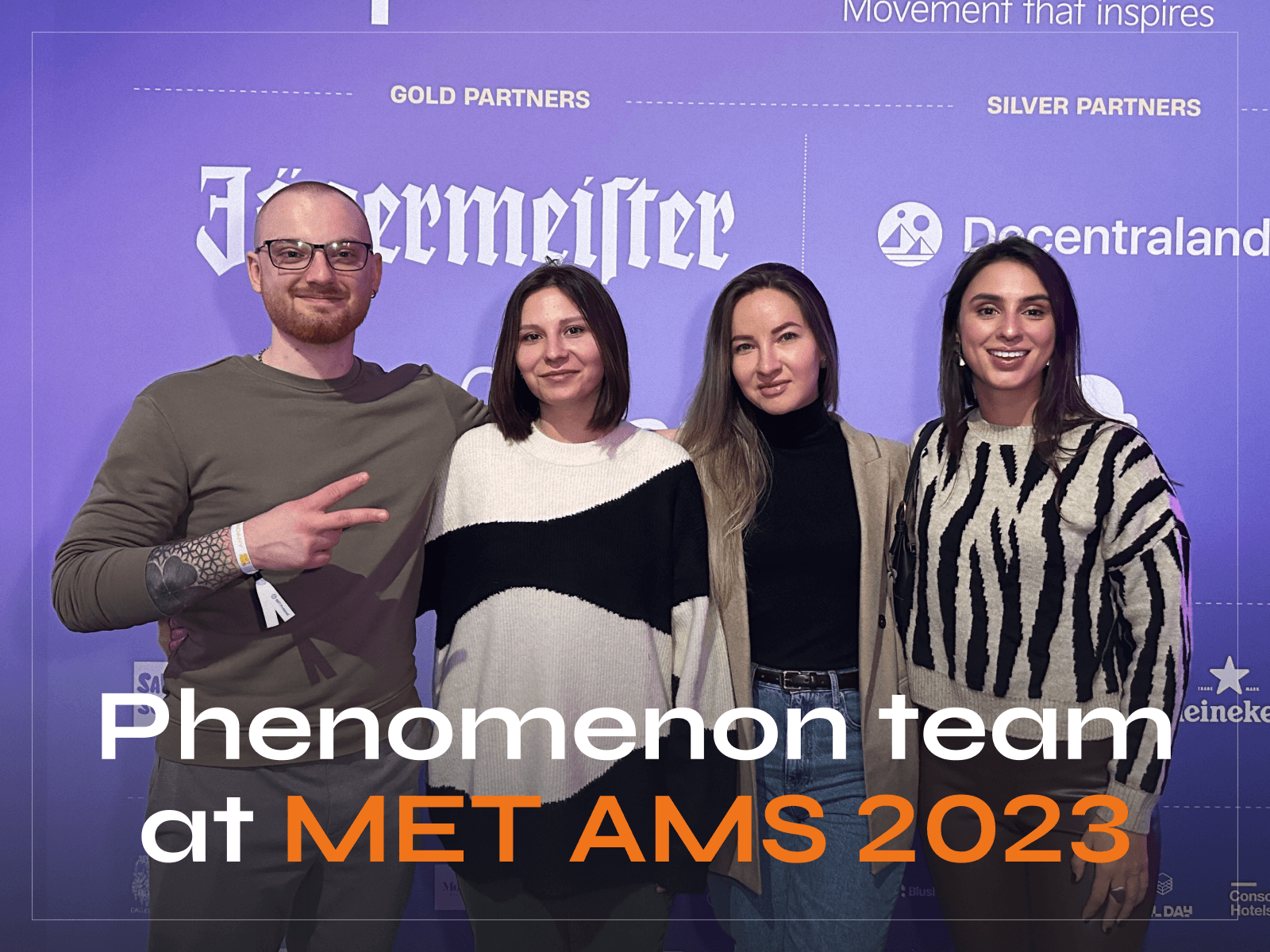 Phenomenon team at MET AMS 2023 - Photo 0