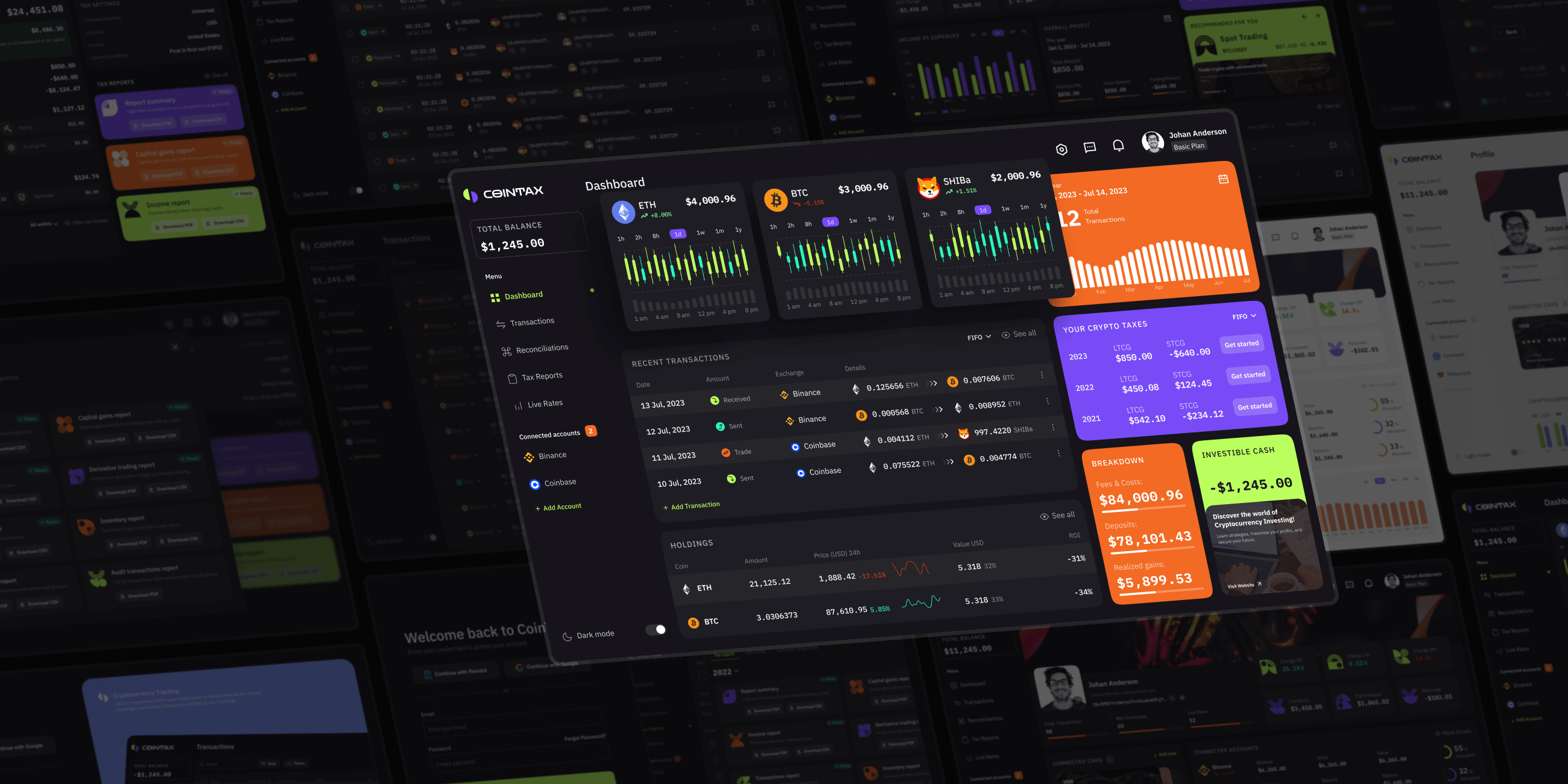 CoinTax – crypto tax reporting tool - Website Development - Photo 17