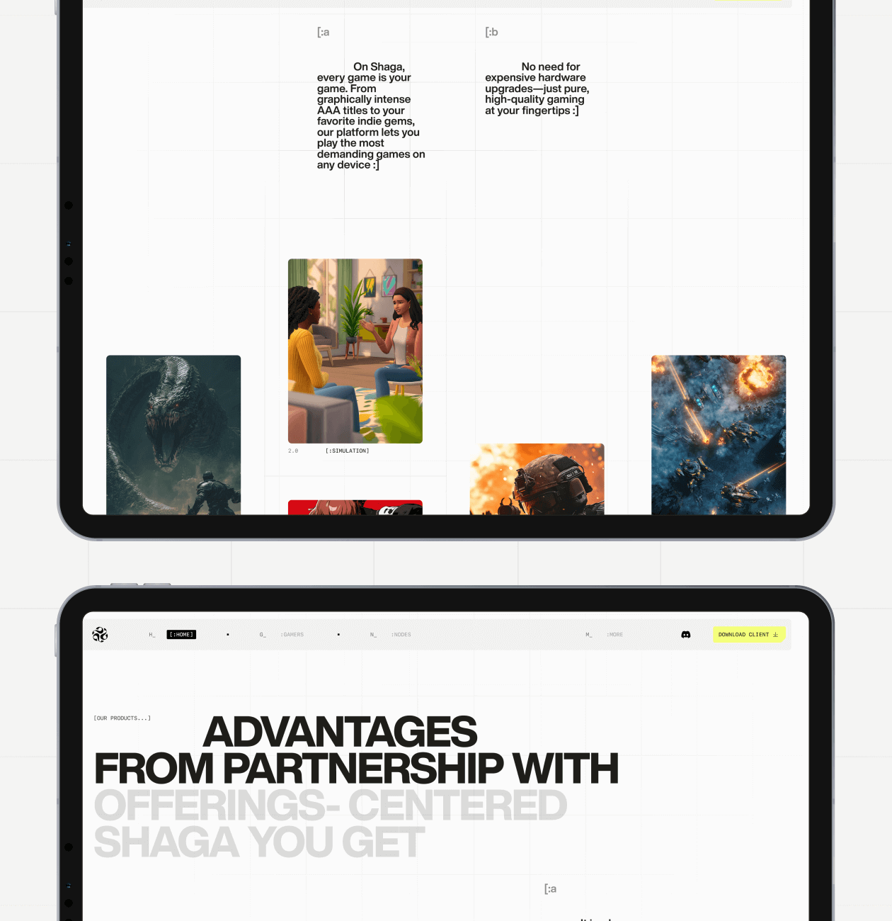 Shaga – Web3 cloud gaming platform - Website Development - Photo 14