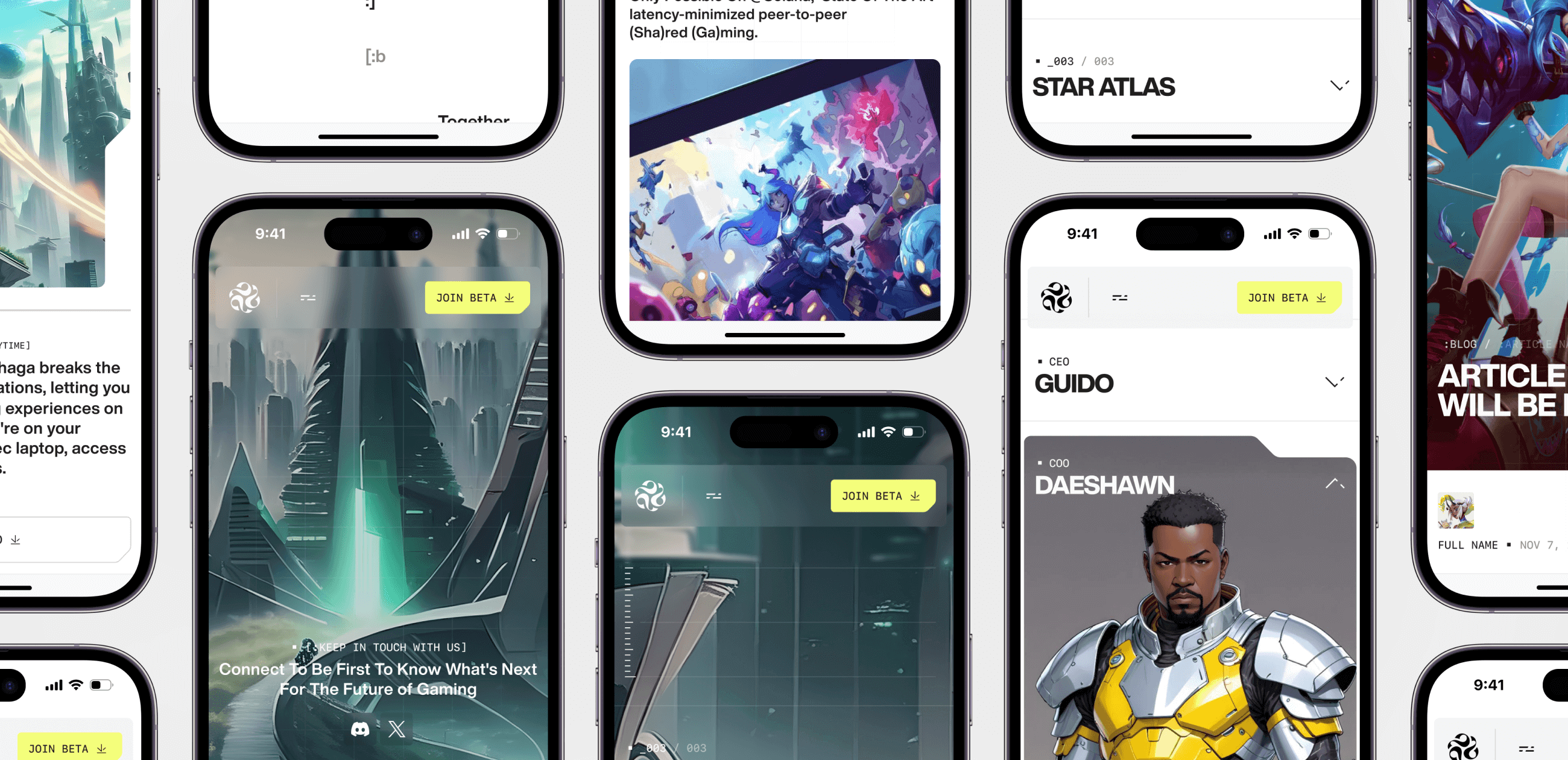 Shaga – Web3 cloud gaming platform - Website Development - Photo 8