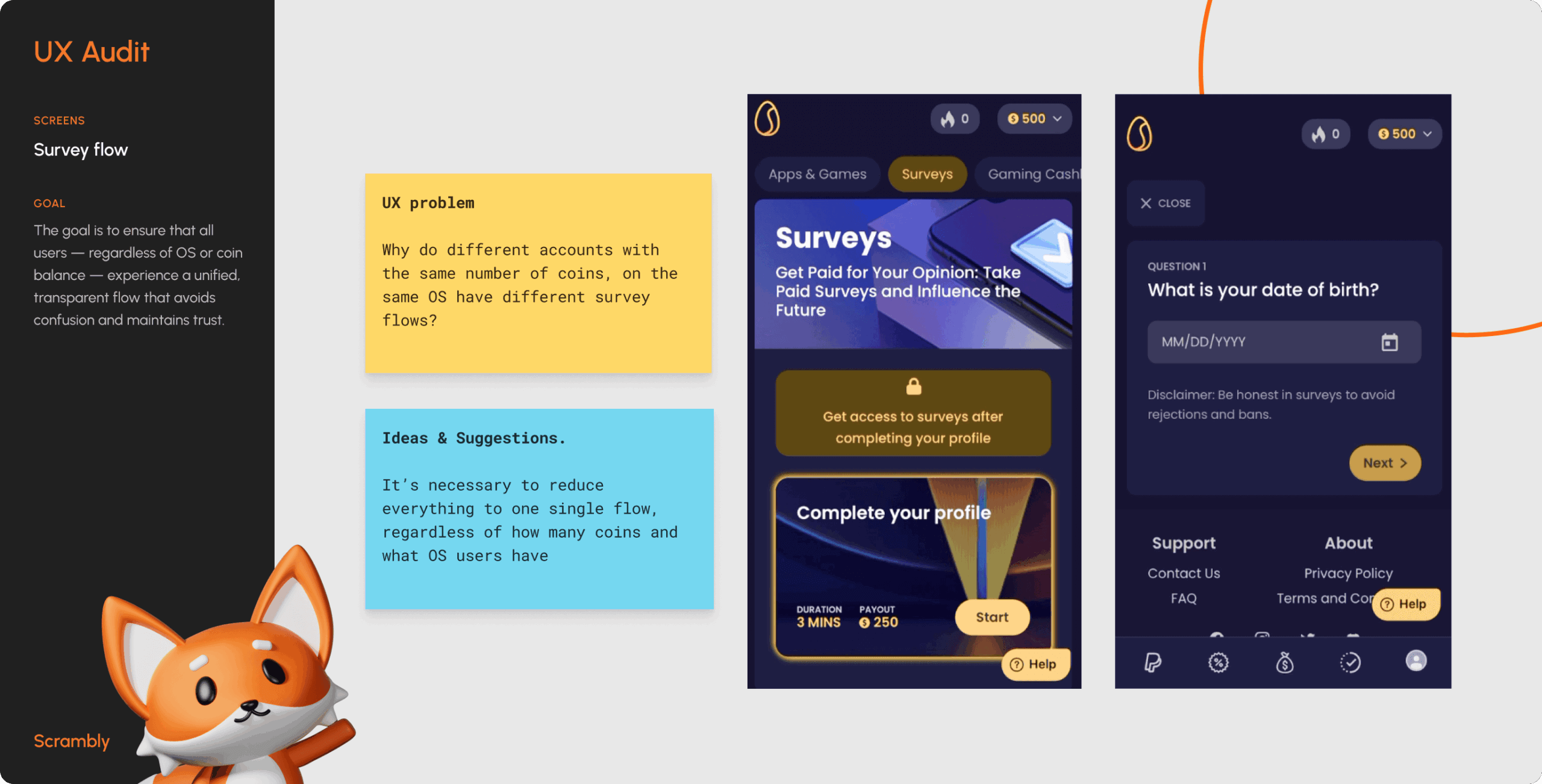 Scrambly – rewarded discovery platform for games and apps - Website Development - Photo 7