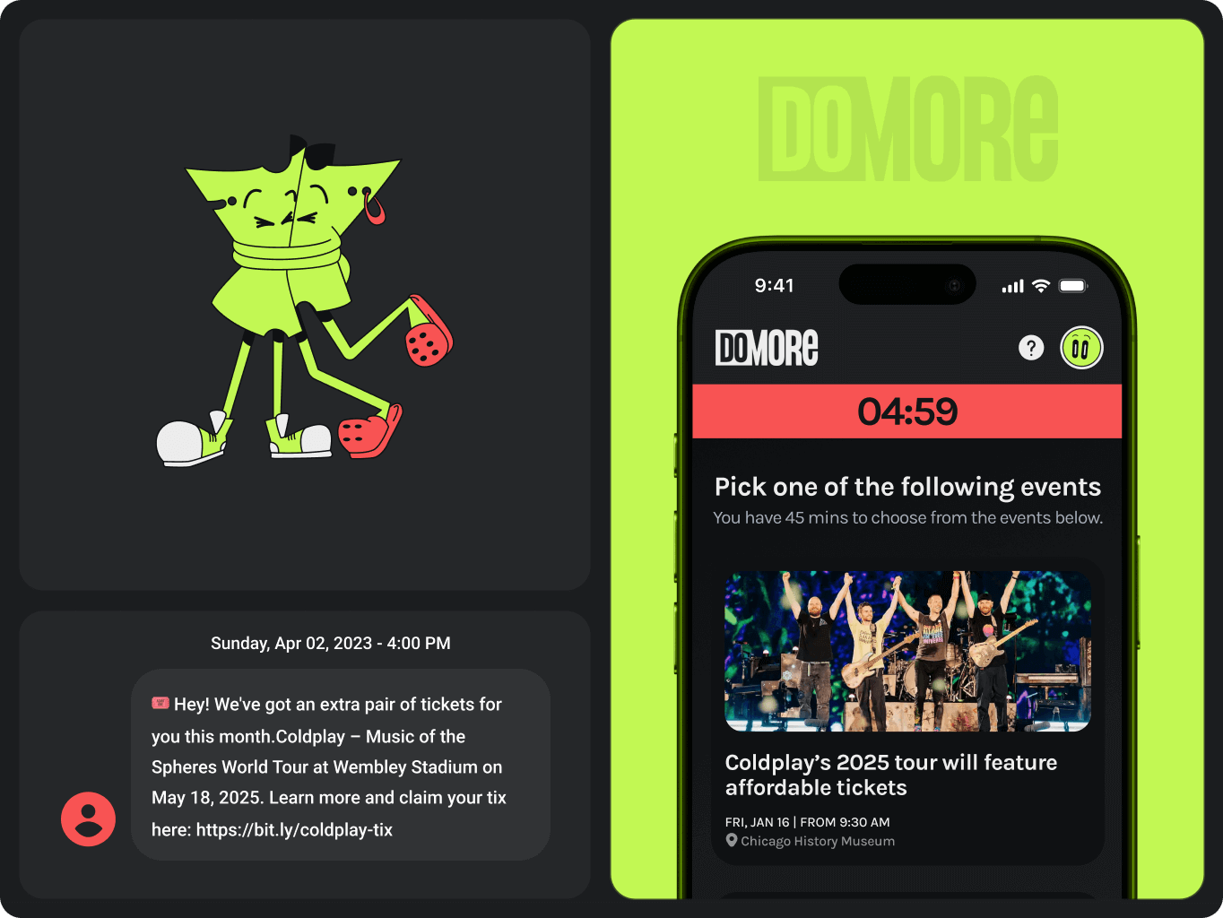 DoMore — mobile redesign for a ticket subscription platform - Website Development - Photo 18