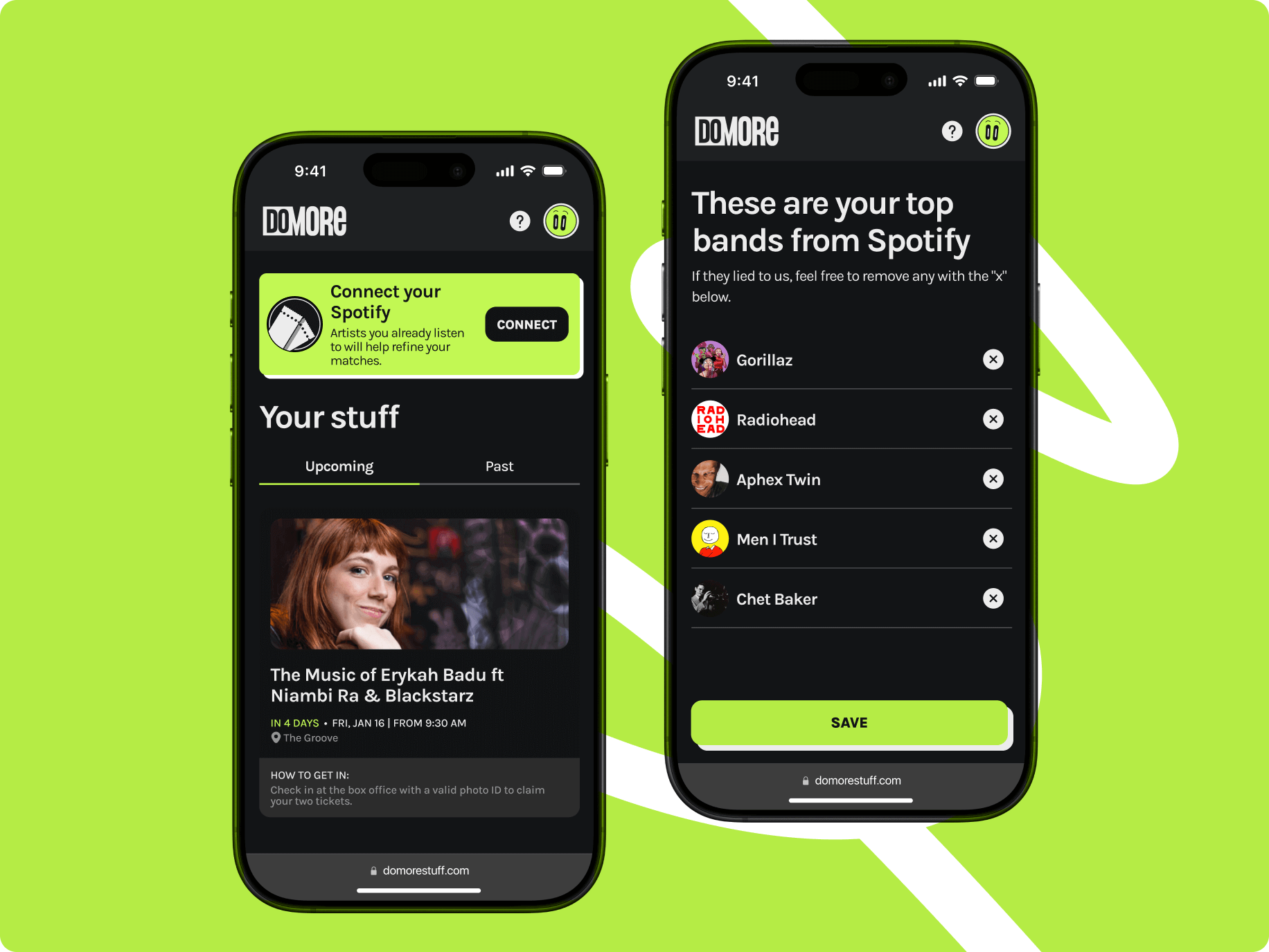 DoMore — mobile redesign for a ticket subscription platform - Website Development - Photo 21