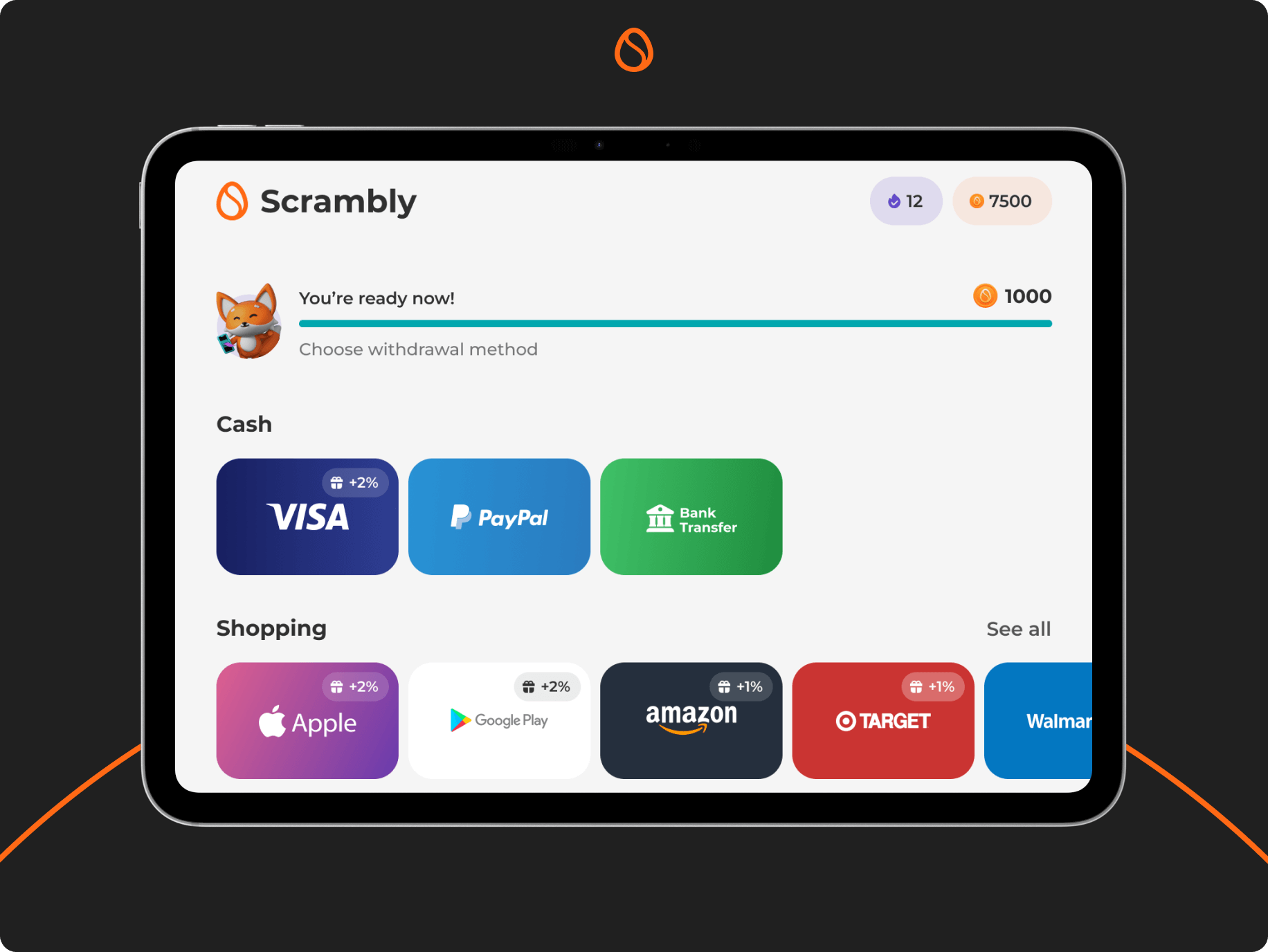 Scrambly – rewarded discovery platform for games and apps - Website Development - Photo 19