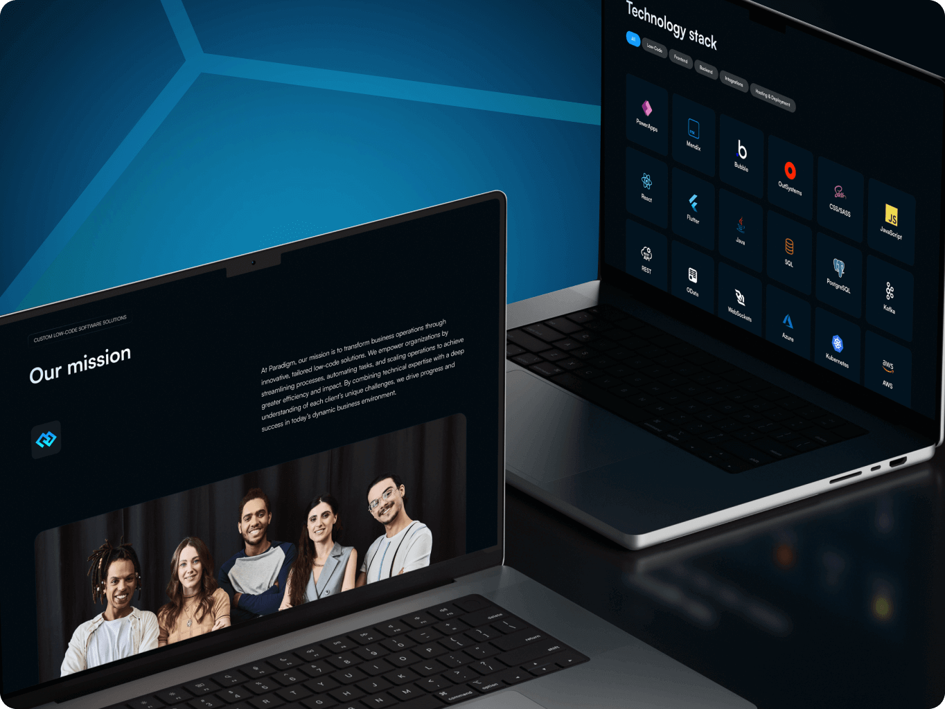 Paradigm – website for low-<wbr>code software developers - Website Development - Photo 12
