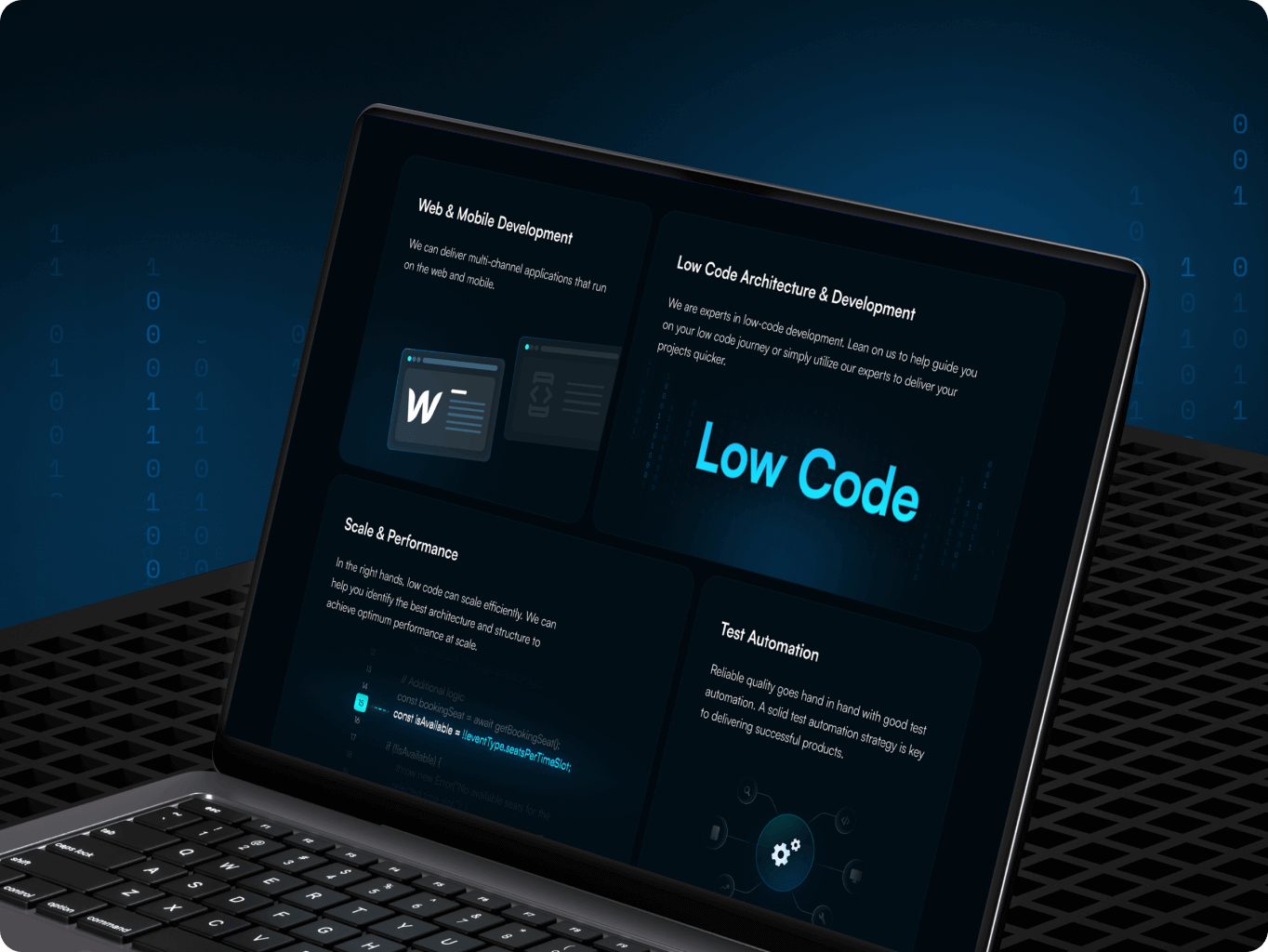 Paradigm – website for low-<wbr>code software developers - Website Development - Photo 3