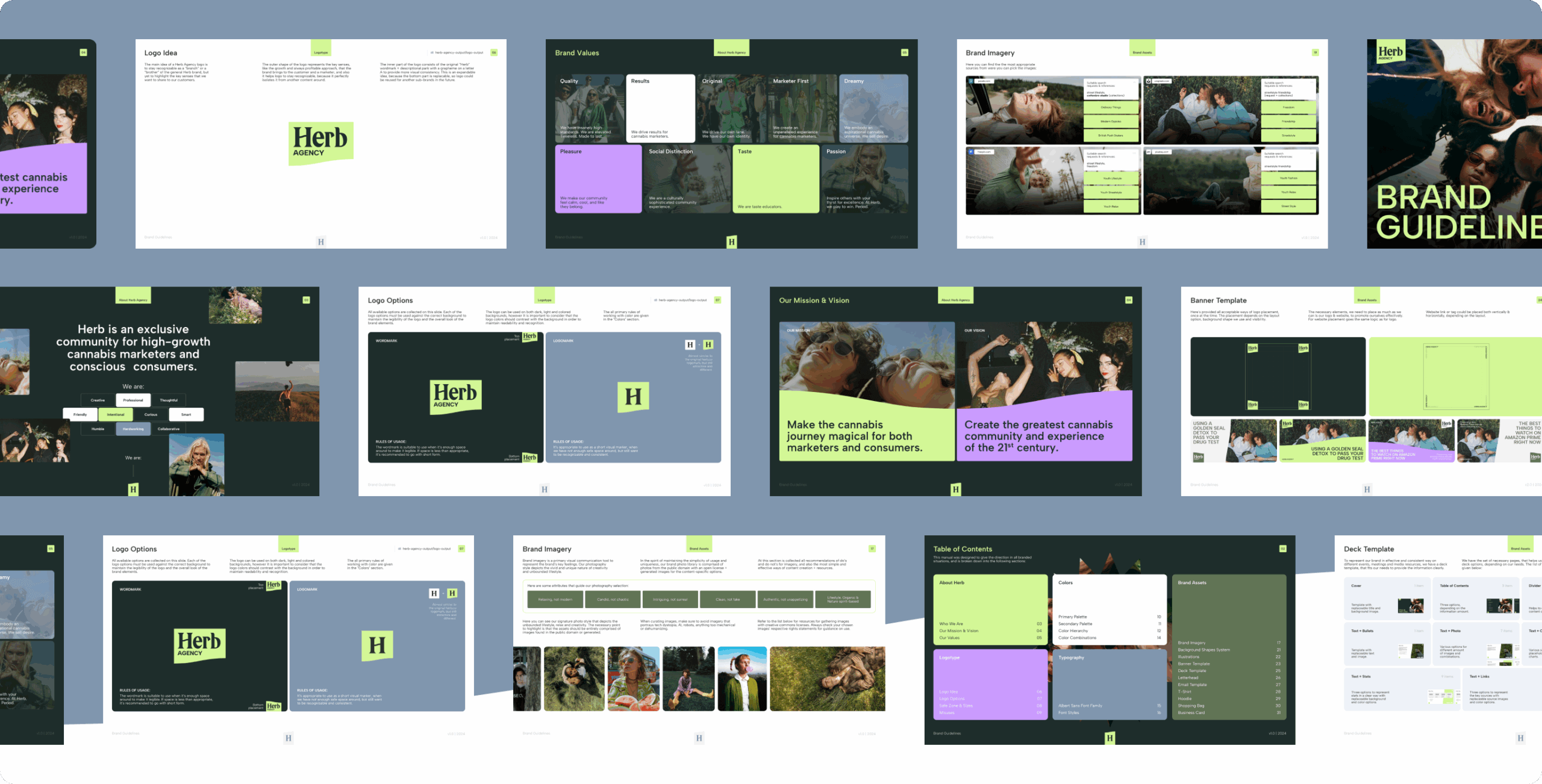 Herb.Agency – rebranding the cannabis experience (without compress) - Website Development - Photo 28