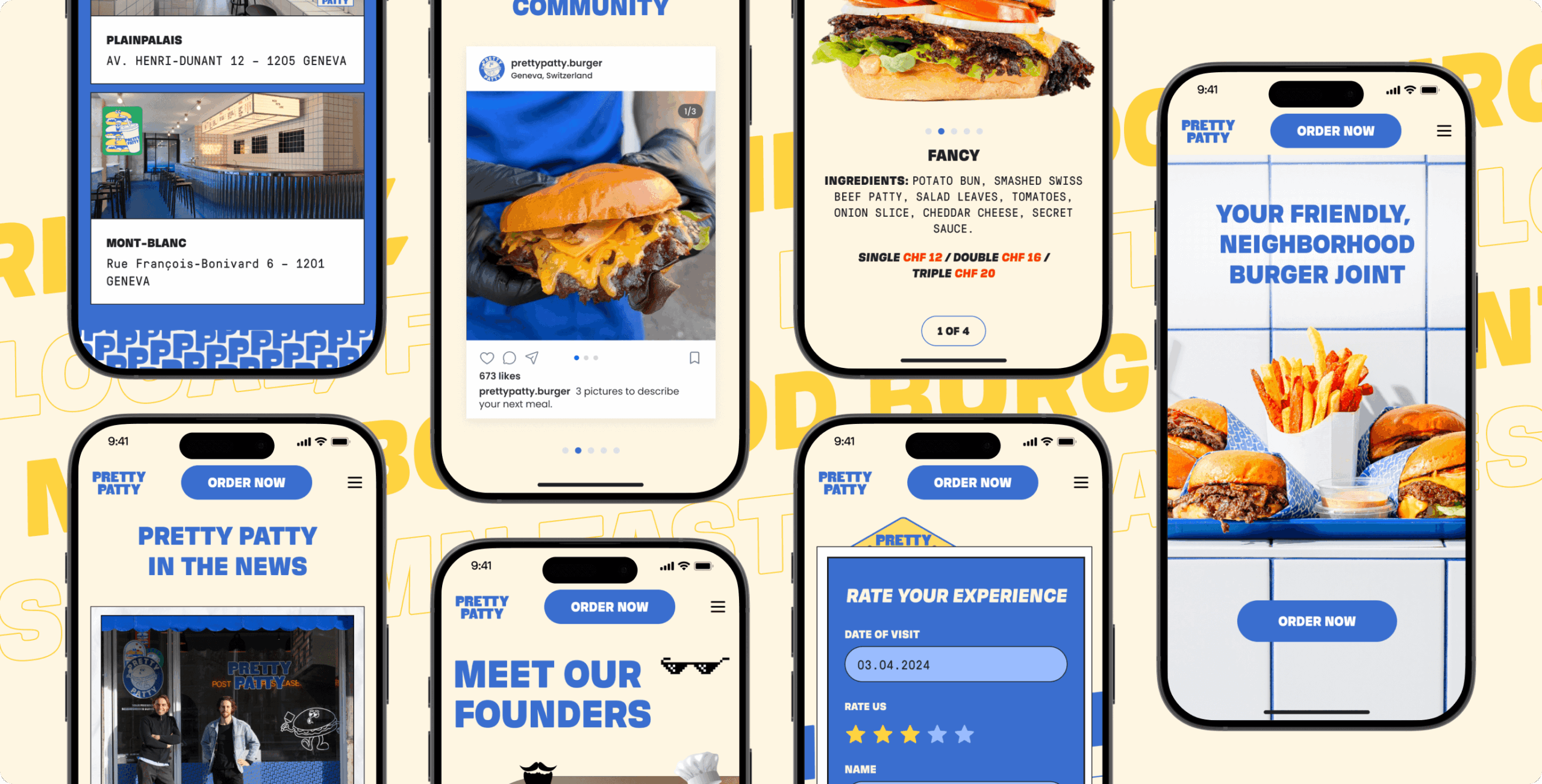 Pretty Patty: a deliciously interactive fast food experience - Website Development - Photo 6