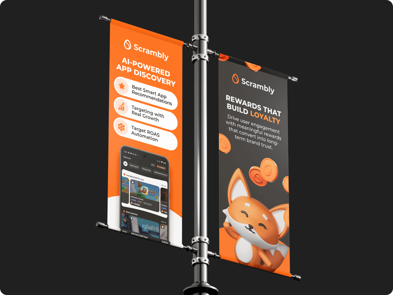 Scrambly – rewarded discovery platform for games and apps - Website Development - Photo 3