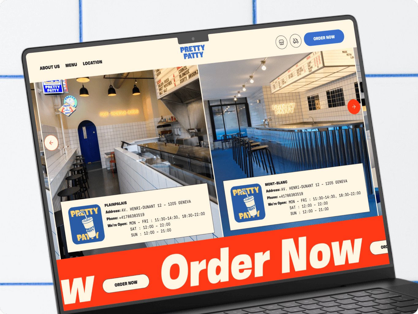 Pretty Patty: a deliciously interactive fast food experience - Website Development - Photo 12