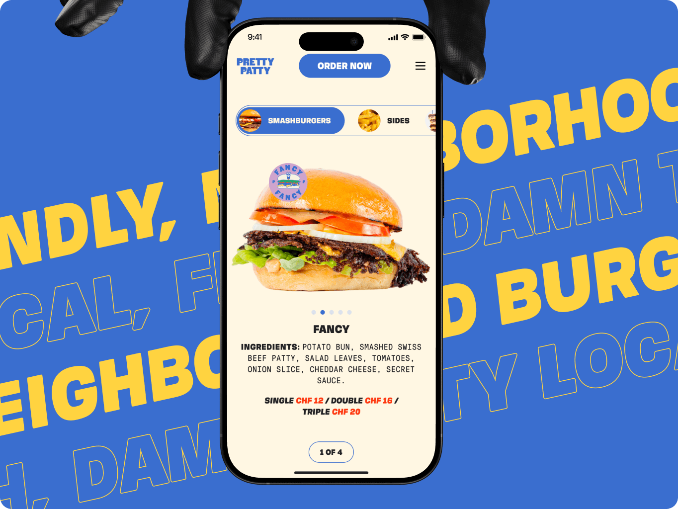 Pretty Patty: a deliciously interactive fast food experience - Website Development - Photo 13