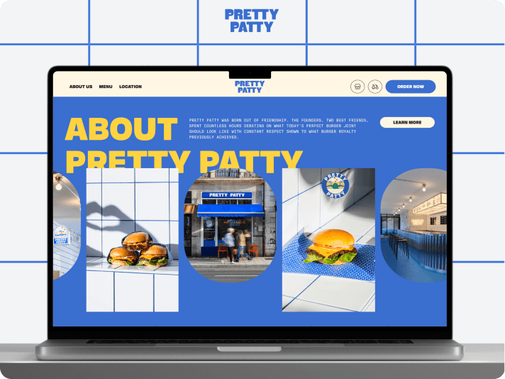 Pretty Patty: a deliciously interactive fast food experience - Website Development - Photo 3