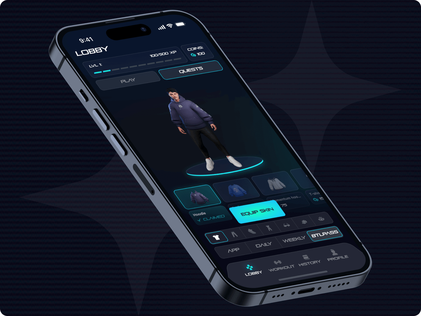 Ready player fit – turning boring workouts into a completely different exciting daily challenge - Website Development - Photo 13