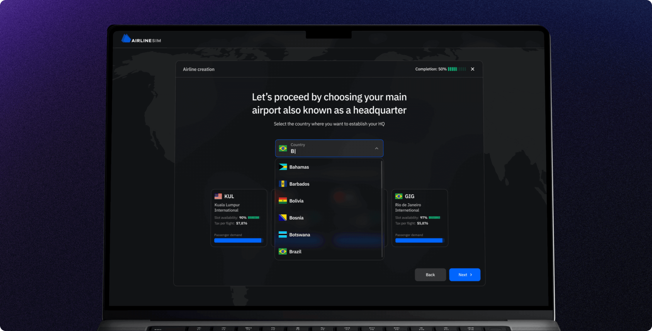 AirlineSim — realistic online airline management simulation - Website Development - Photo 28