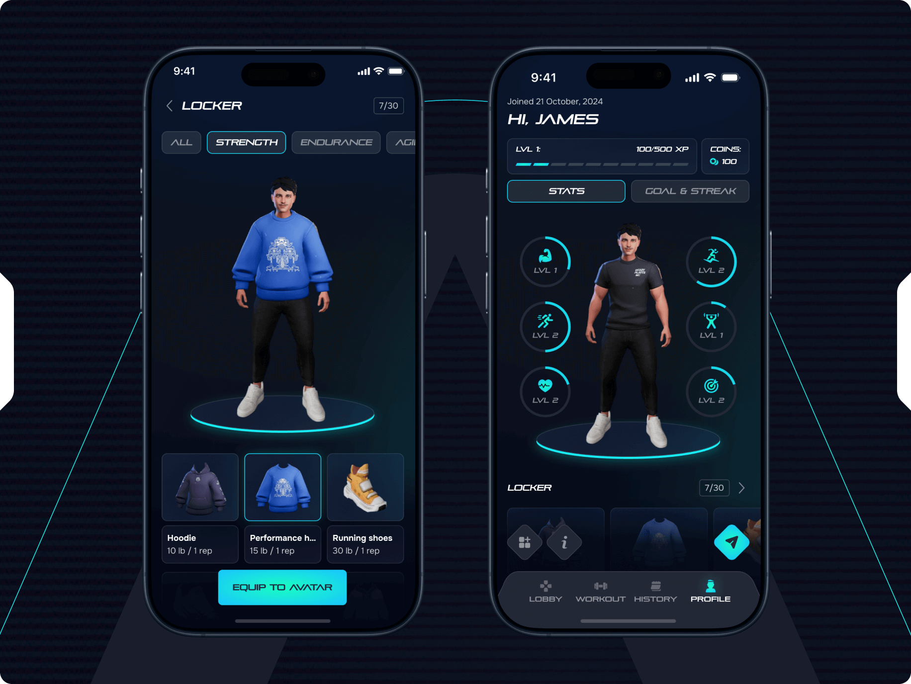 Ready player fit – turning boring workouts into a completely different exciting daily challenge - Website Development - Photo 19