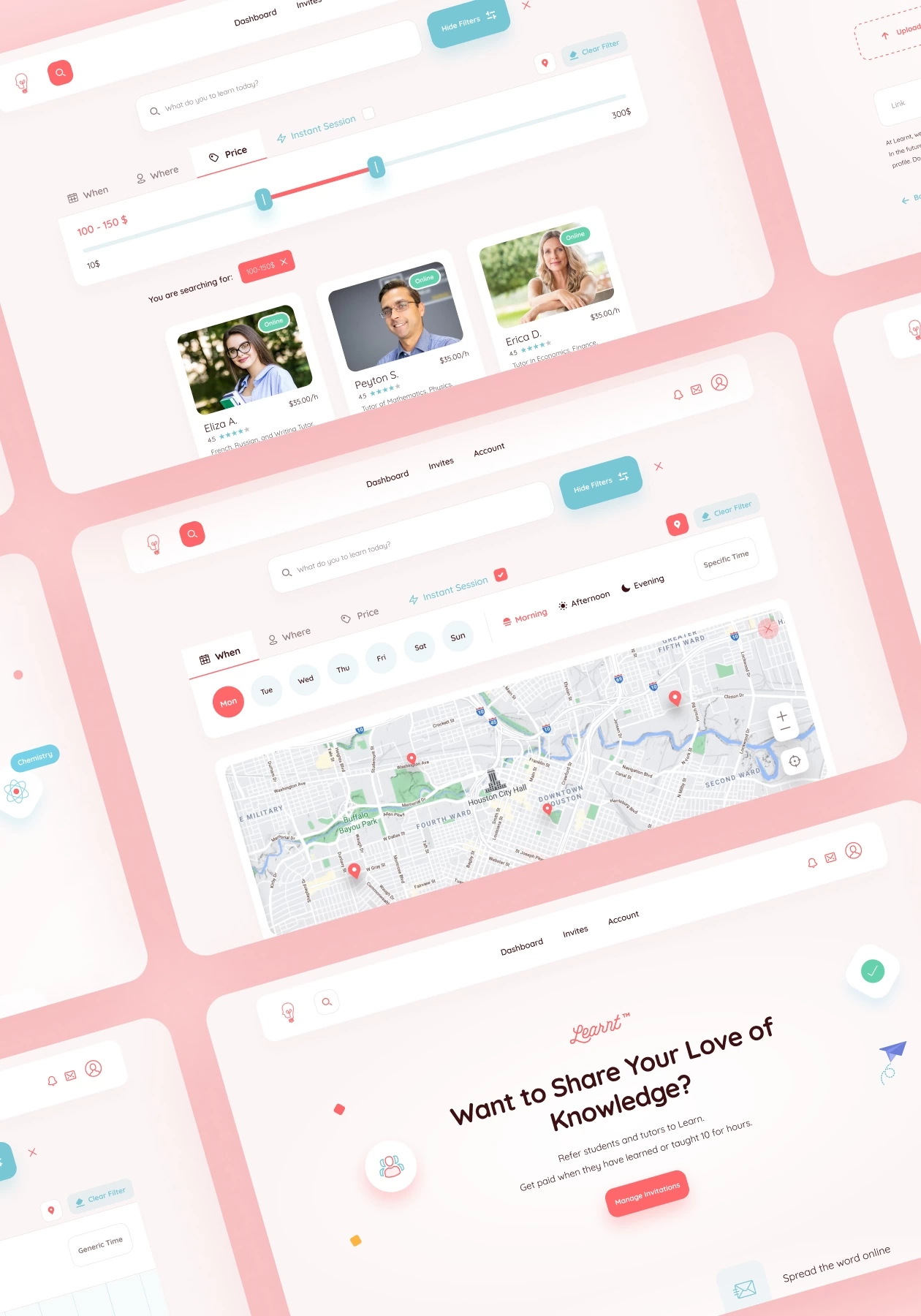 Learnt – online learning web app - image cover