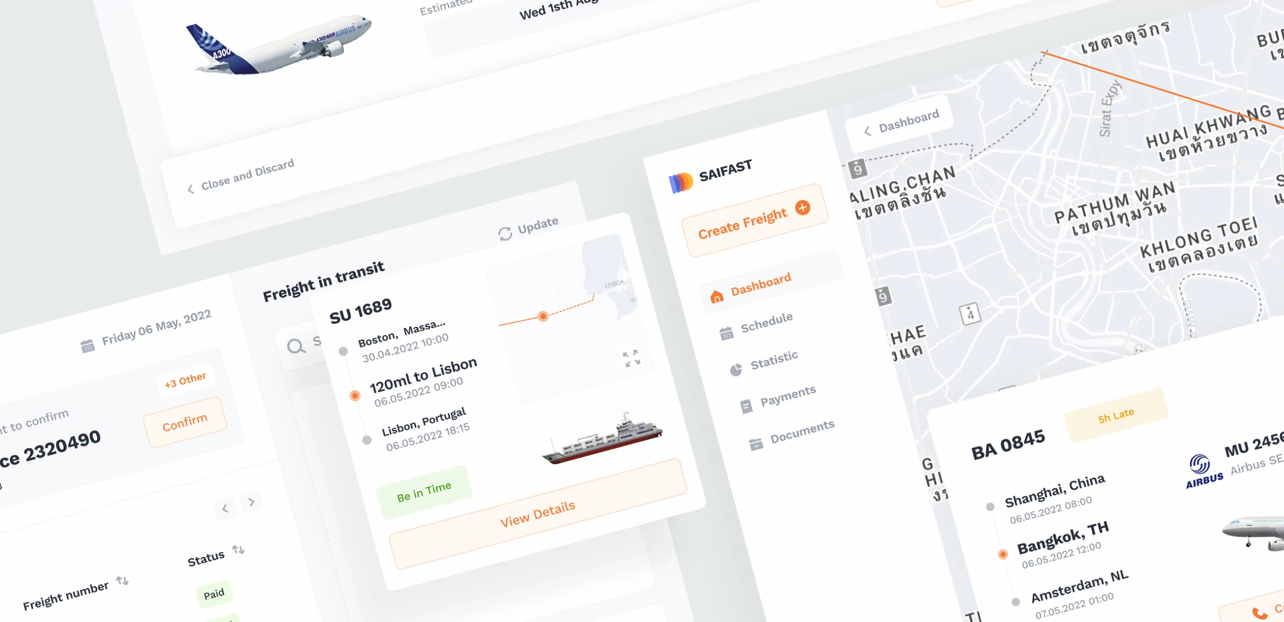 Saifast – logistics web app - Website Development - Photo 1