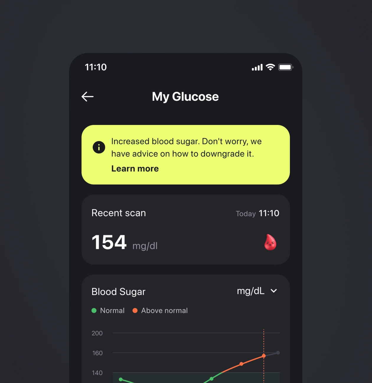 Glume – healthcare mobile app for diabetics - Website Development - Photo 15