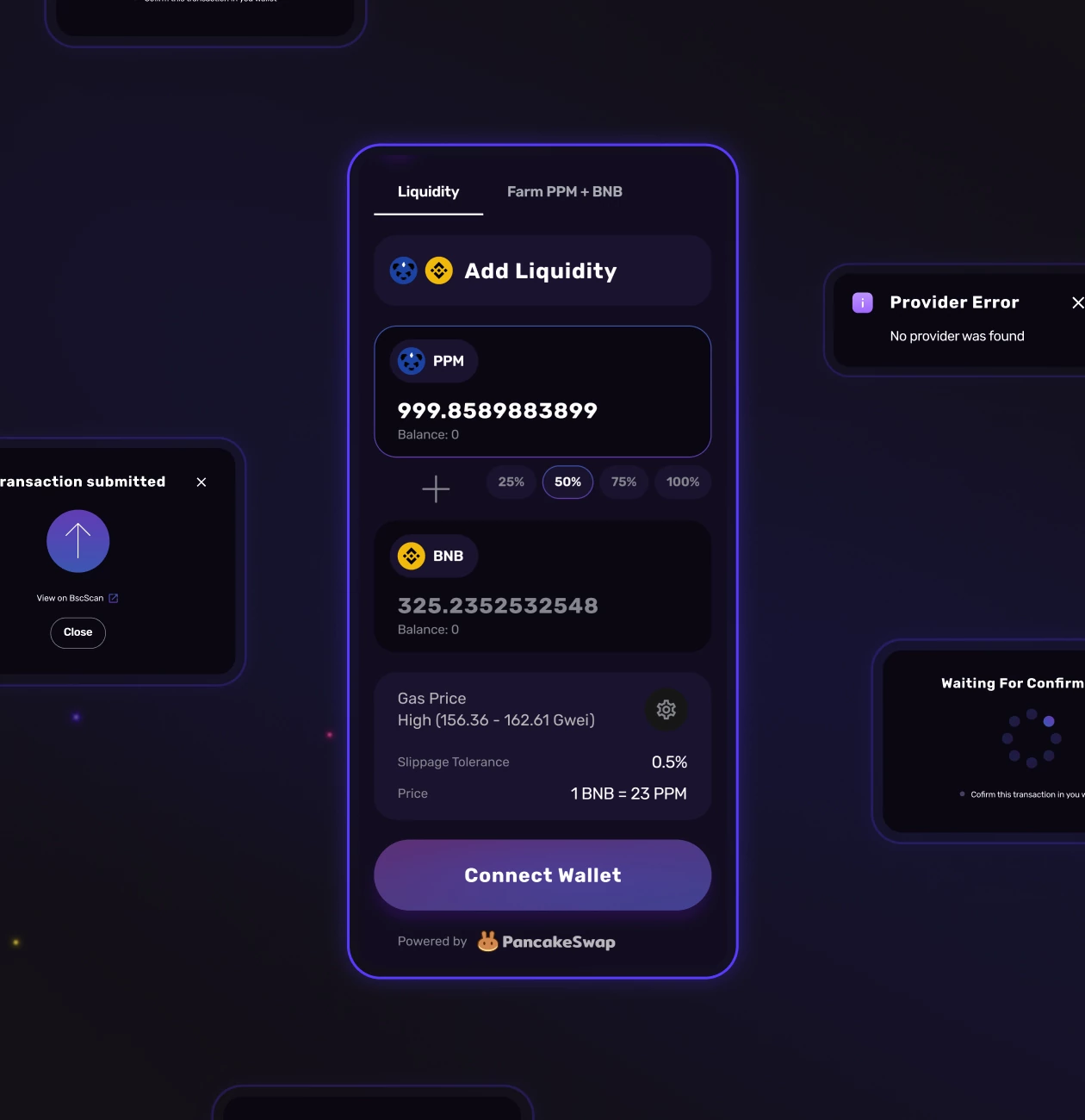 Punk Panda – Swap, Stake, and Farming platform - Website Development - Photo 12