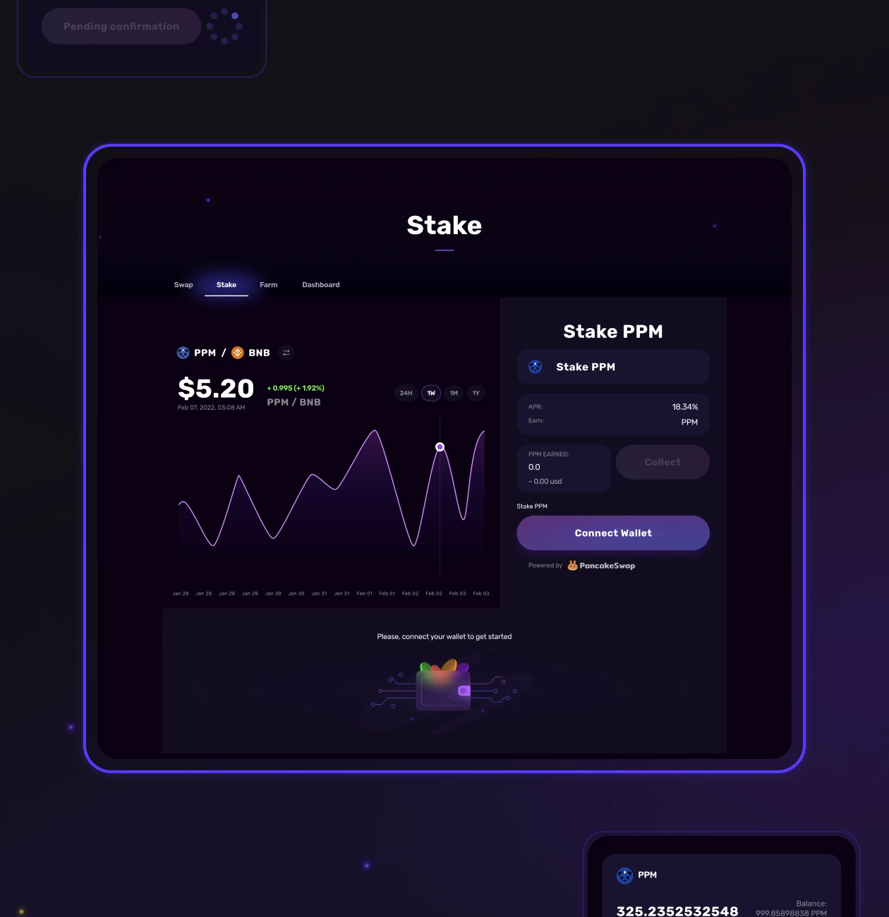 Punk Panda – Swap, Stake, and Farming platform - Website Development - Photo 16