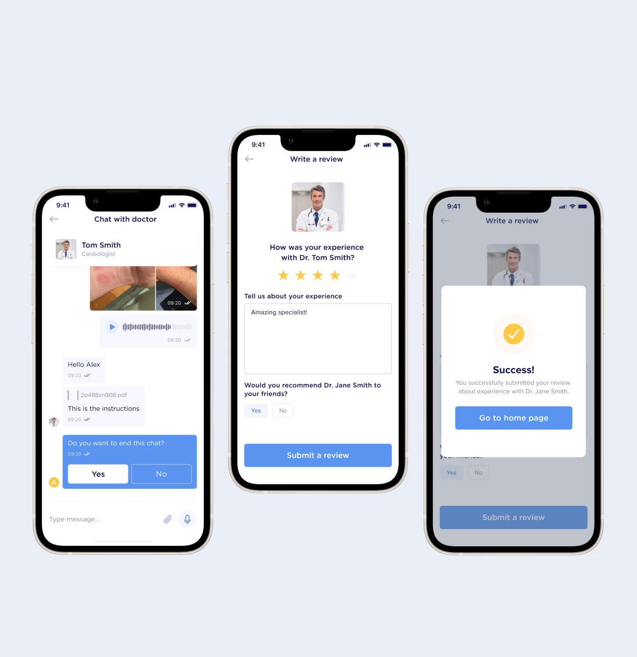 Medicare – Digital Doctor Mobile App - Website Development - Photo 9
