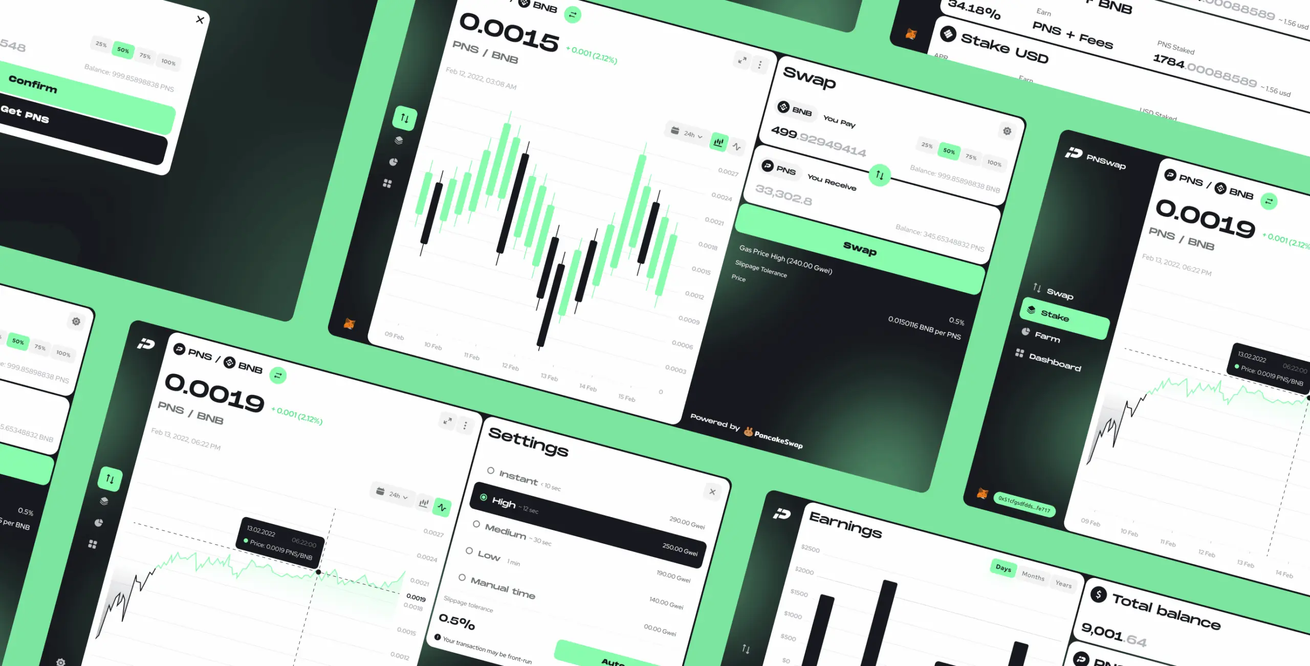 PNSwap – token exchange platform - Website Development - Photo 8