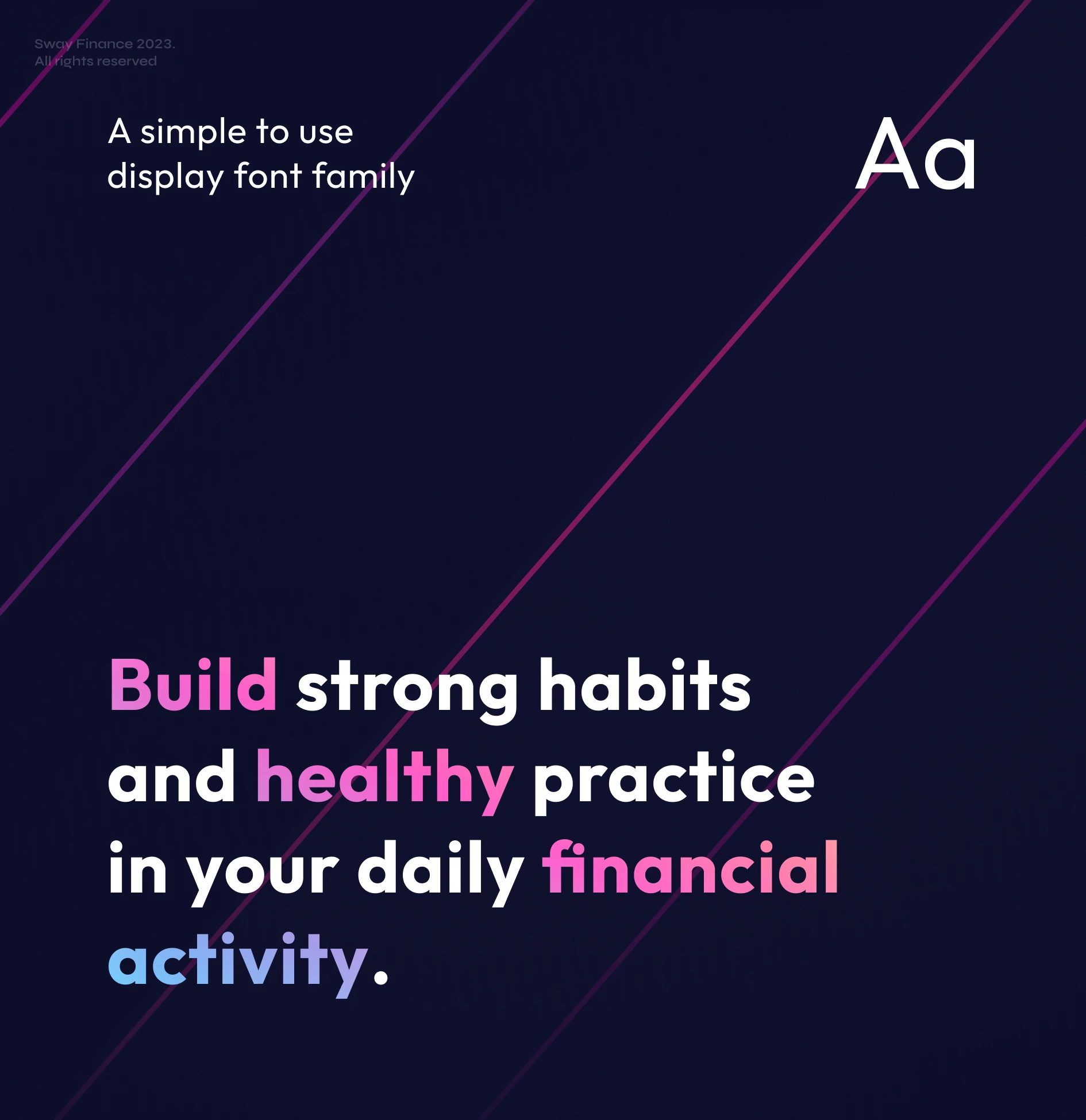Sway Finance – branding for cash management application - Website Development - Photo 8