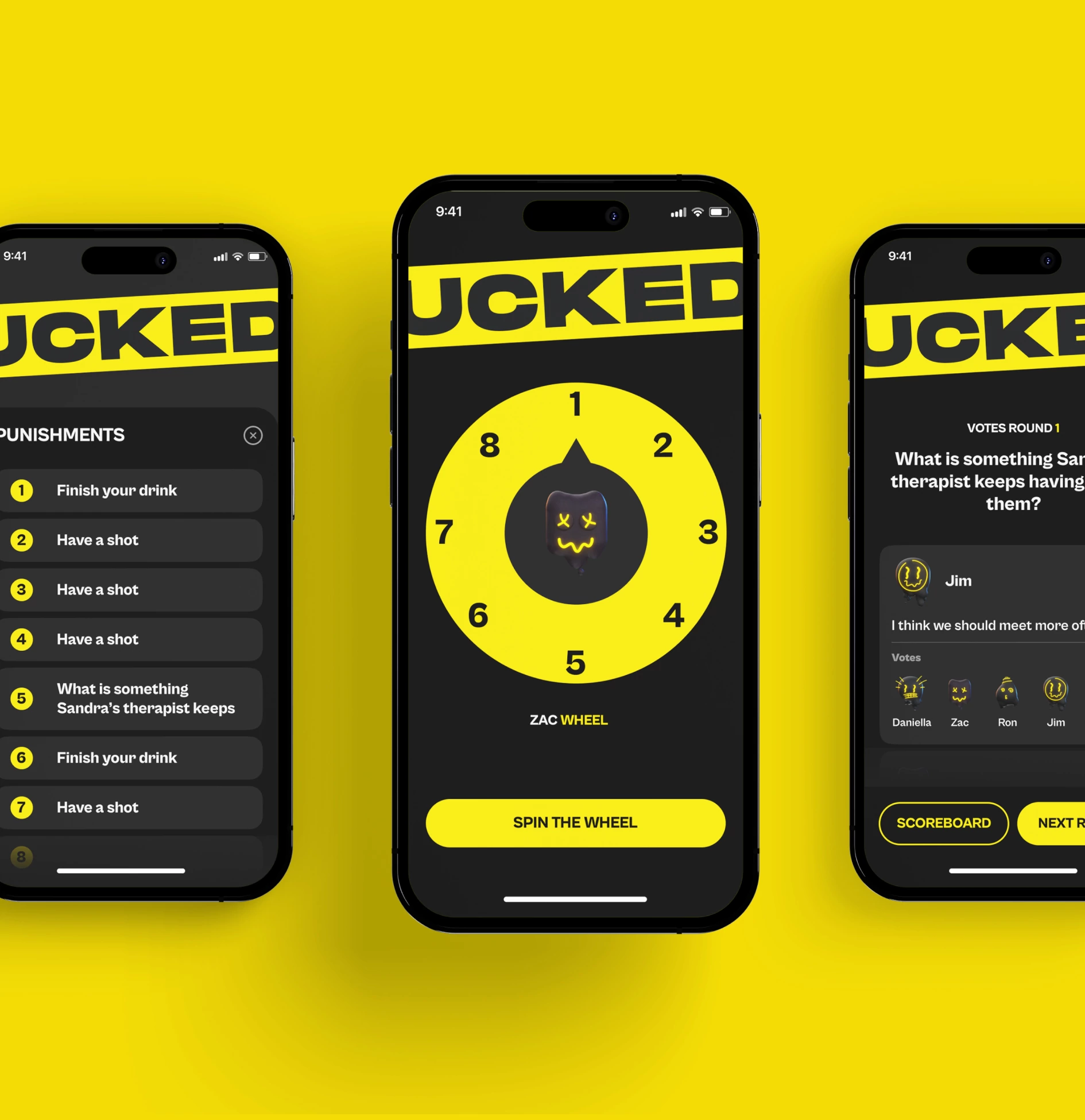 Ucked – branding for mobile application - Website Development - Photo 2