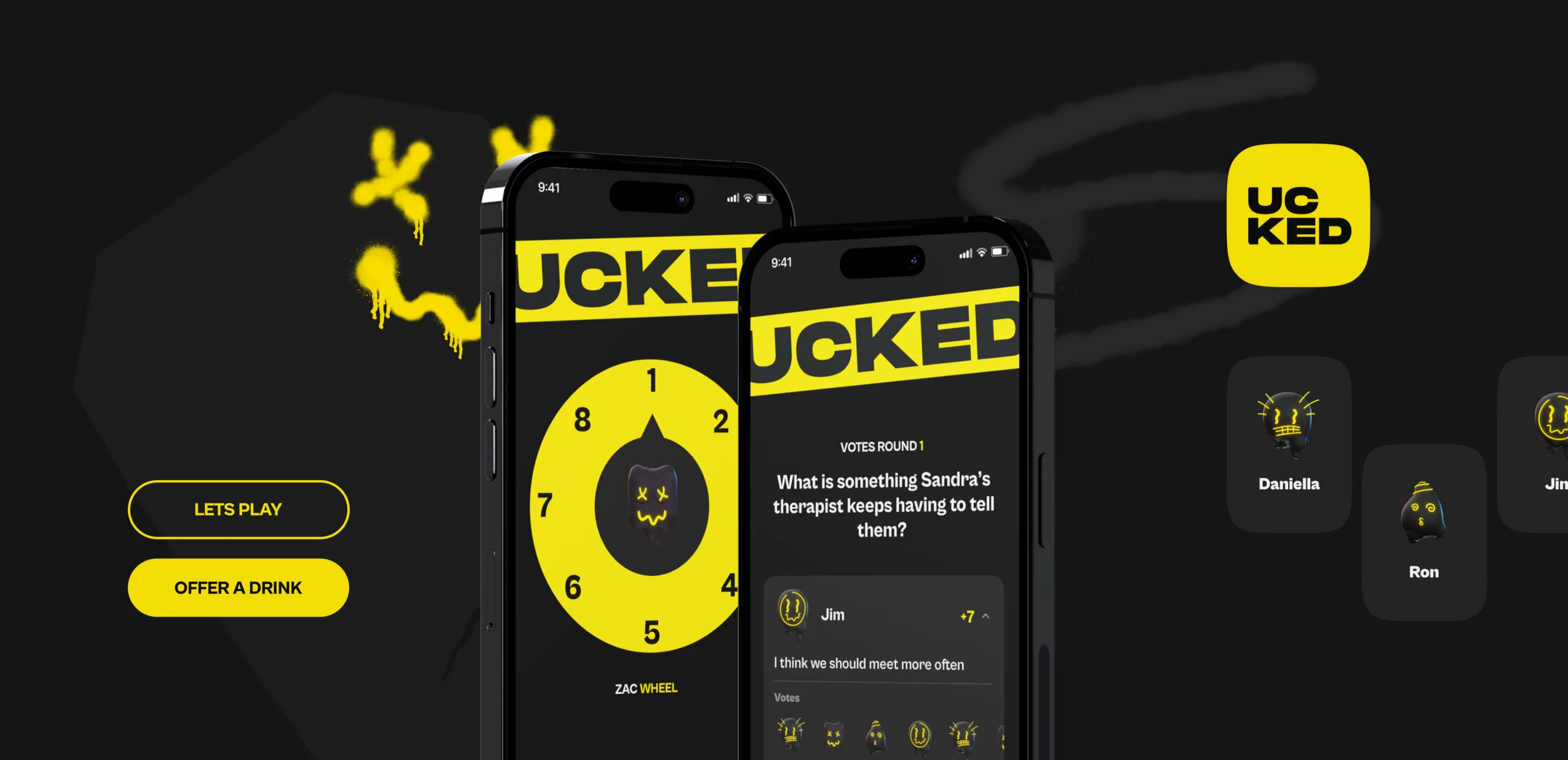 Ucked – branding for mobile application - Website Development - Photo 1