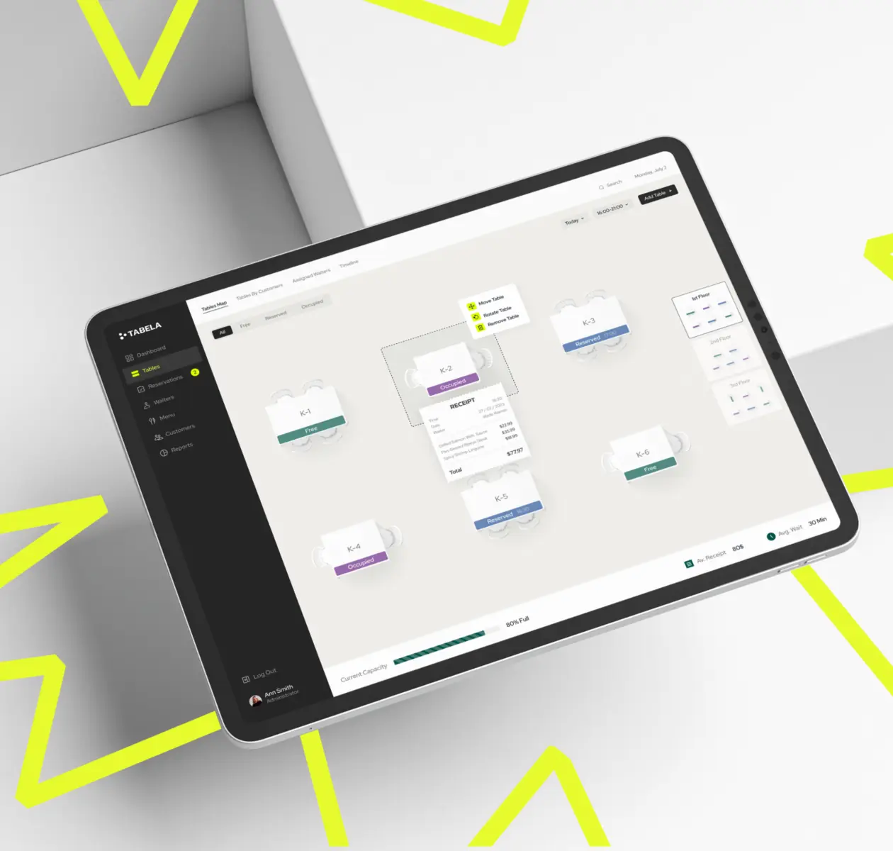 Tabela – a management system for Restaurants - image cover