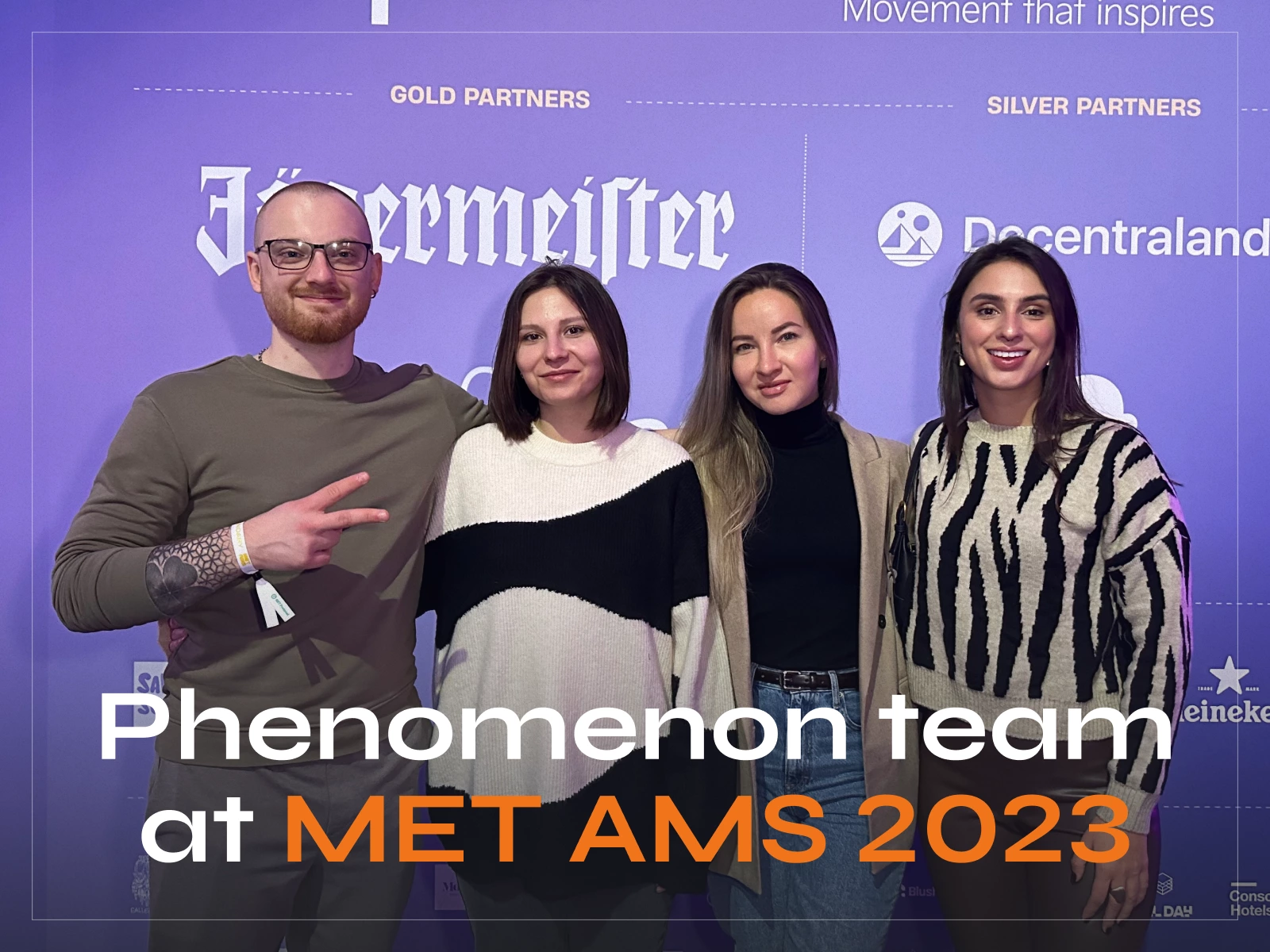 Phenomenon team at MET AMS 2023 - image cover