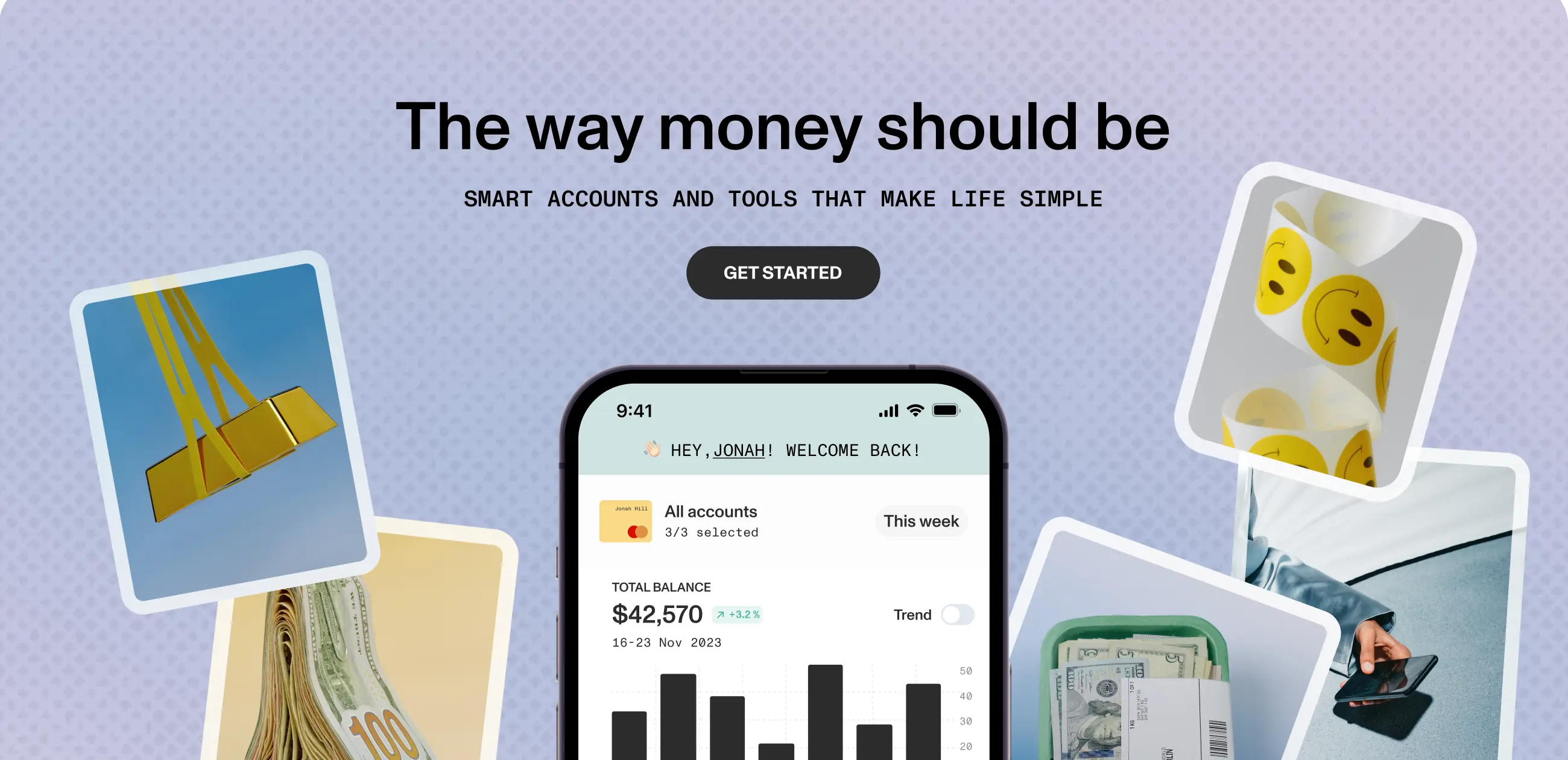 Keap – Promo website for budgeting mobile app - Website Development - Photo 1
