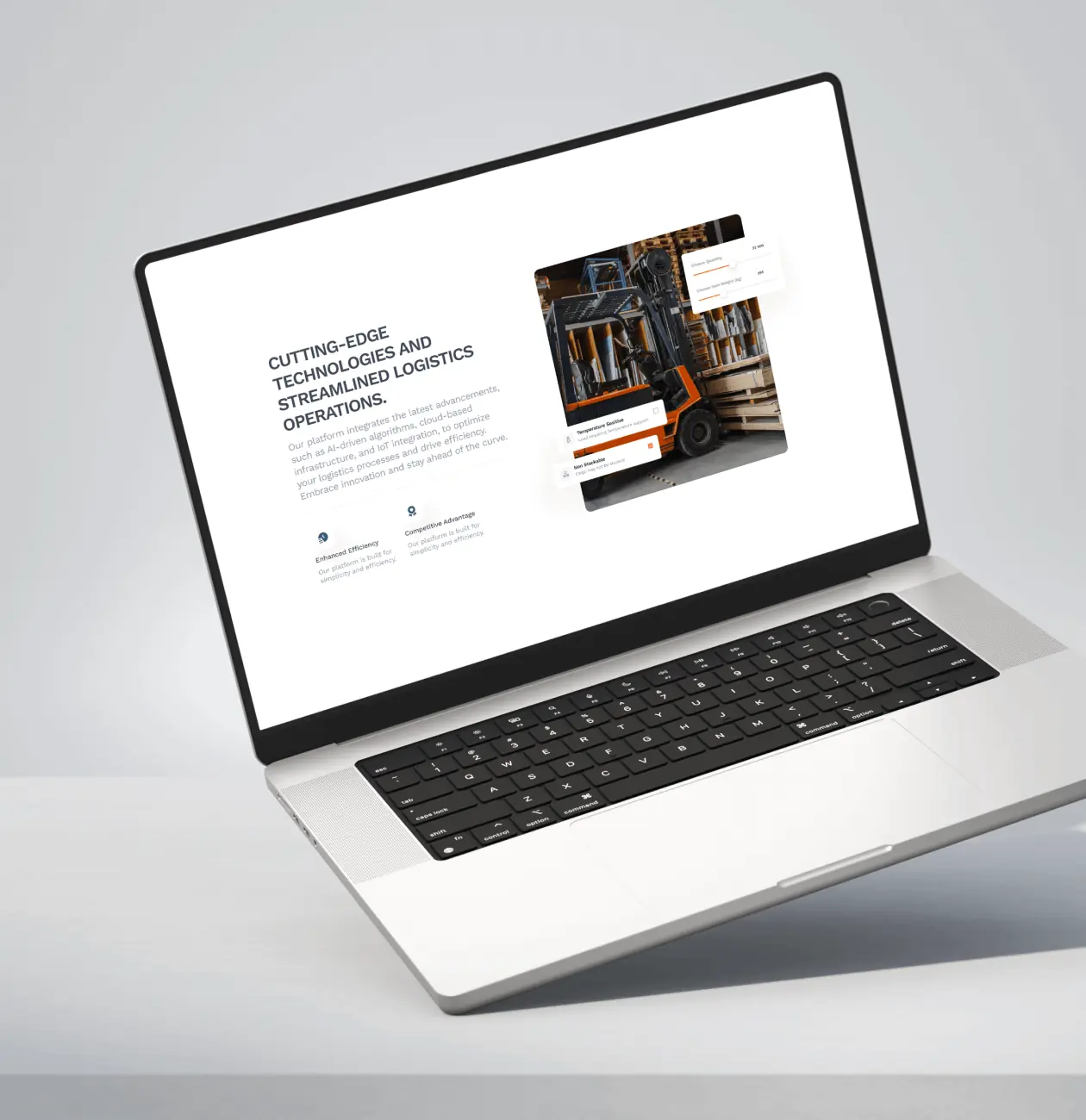 Saifast – promo website for Logistic platform - Website Development - Photo 4