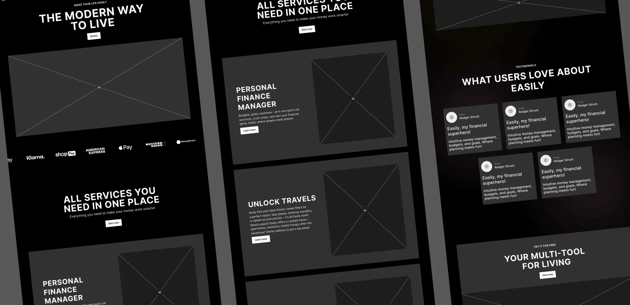 Easily – Promo website for the super app - Website Development - Photo 9