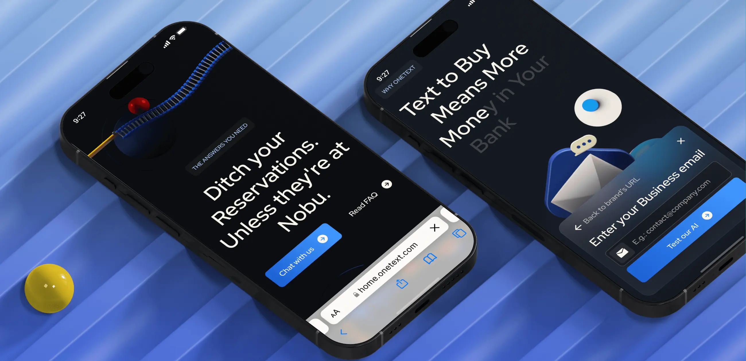 OneText – website redesign for SMS marketing tool - Website Development - Photo 4