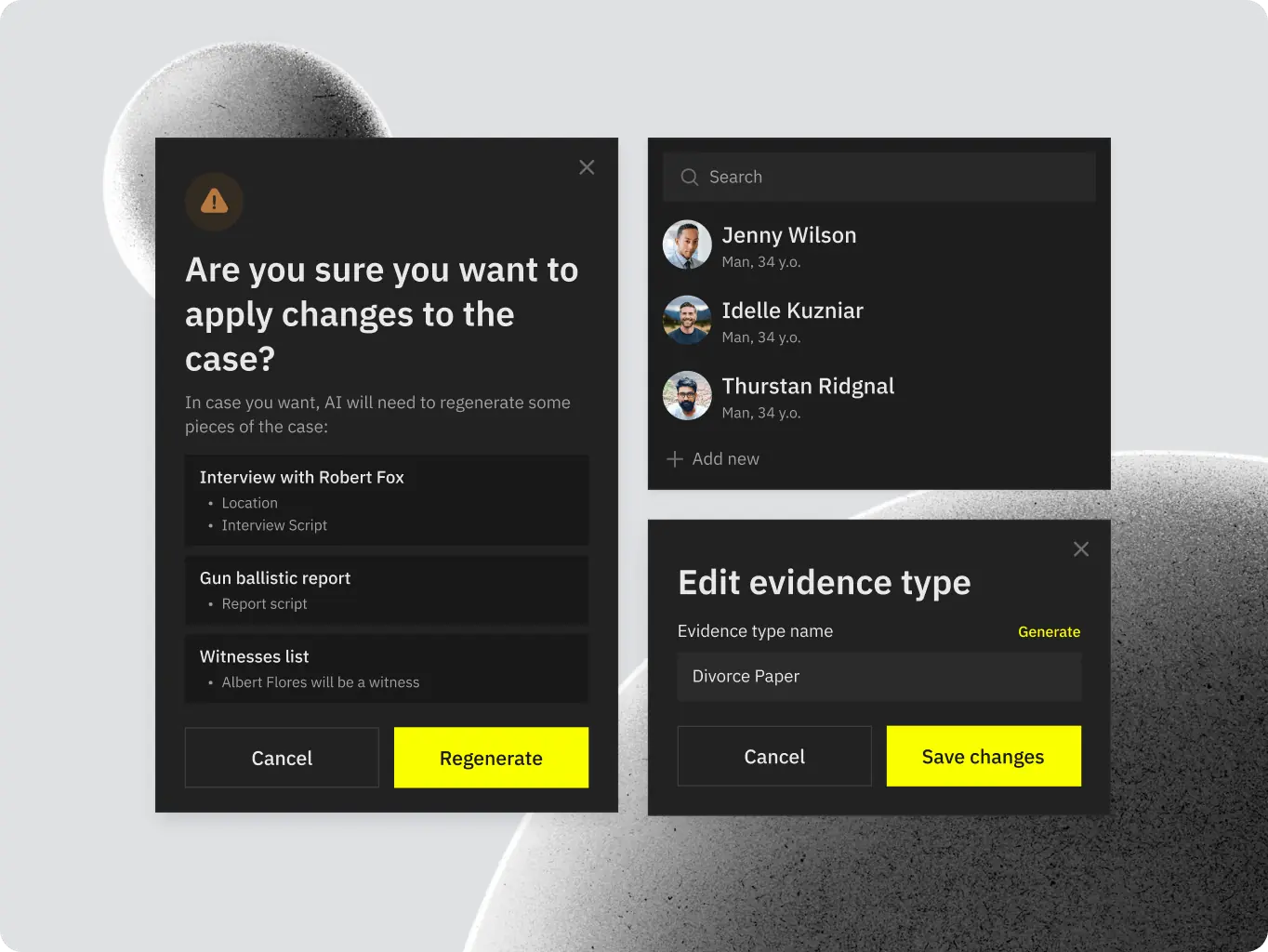 Wolf Games case maker studio – AI-<wbr>driven crime story creation - Website Development - Photo 18
