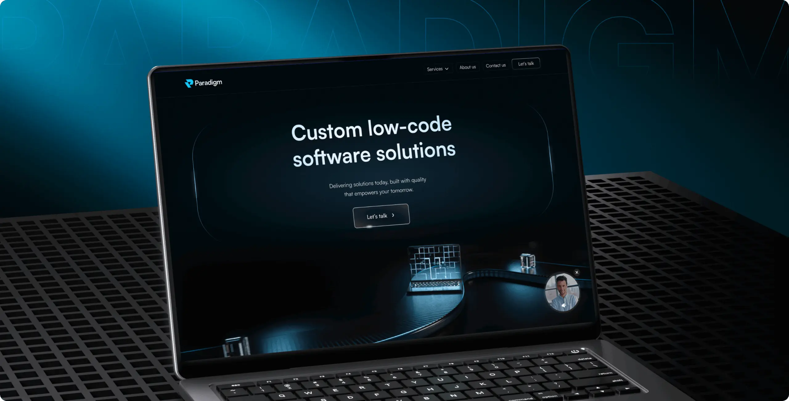 Paradigm – website for low-<wbr>code software developers - Website Development - Photo 1