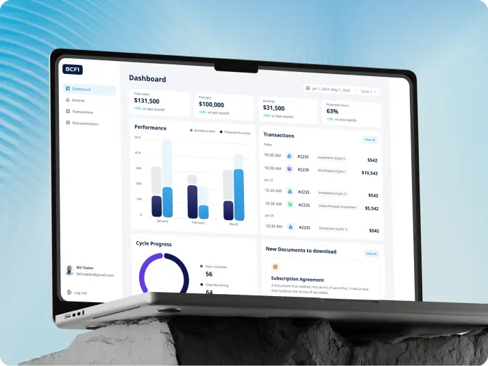 Bliss Creek admin panel – how a custom dashboard design simplified user management and streamlined transaction cycles - image cover