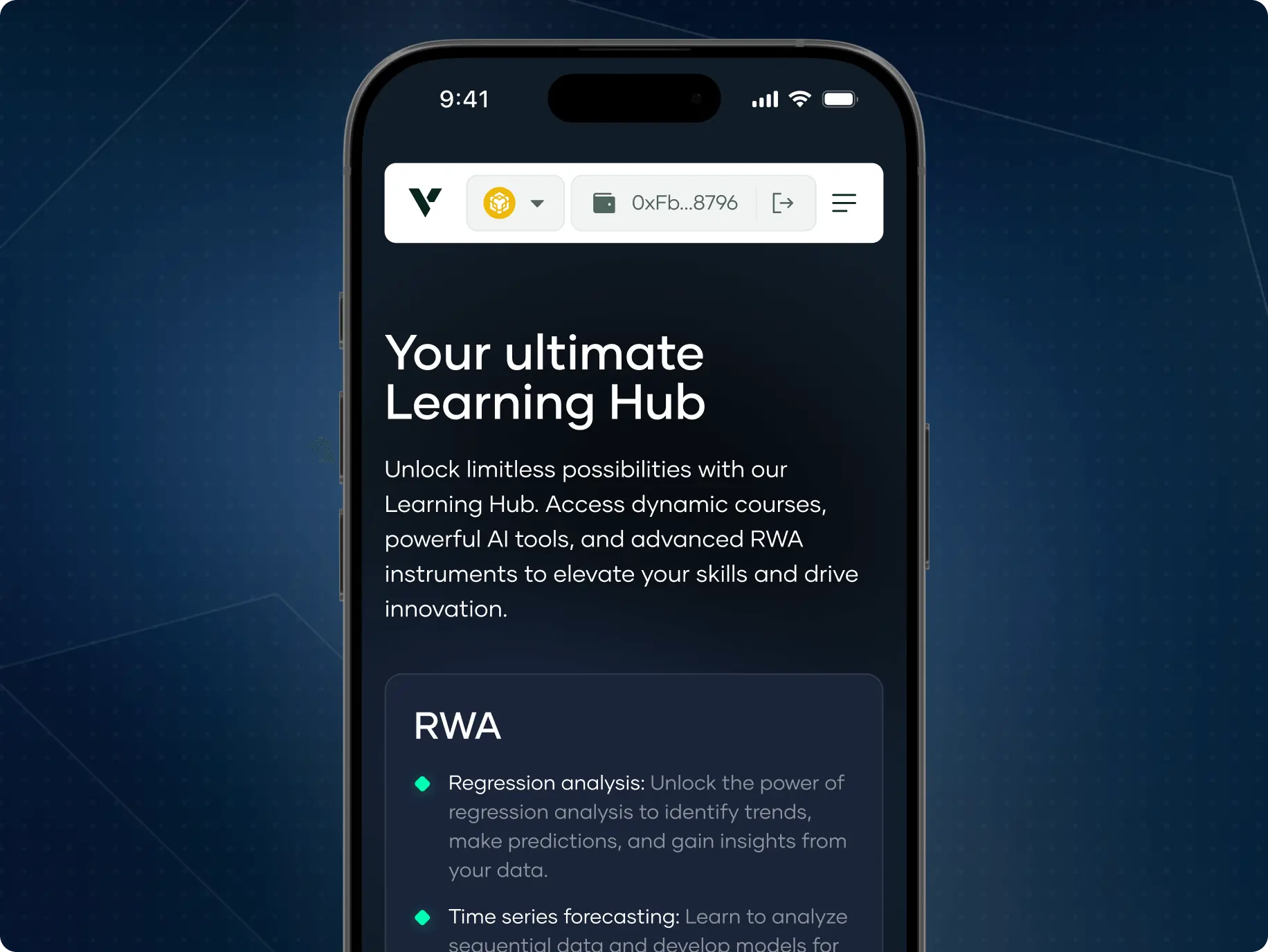 Value Chain – empowering investment through RWA tokenization and AI-driven insights - Website Development - Photo 18