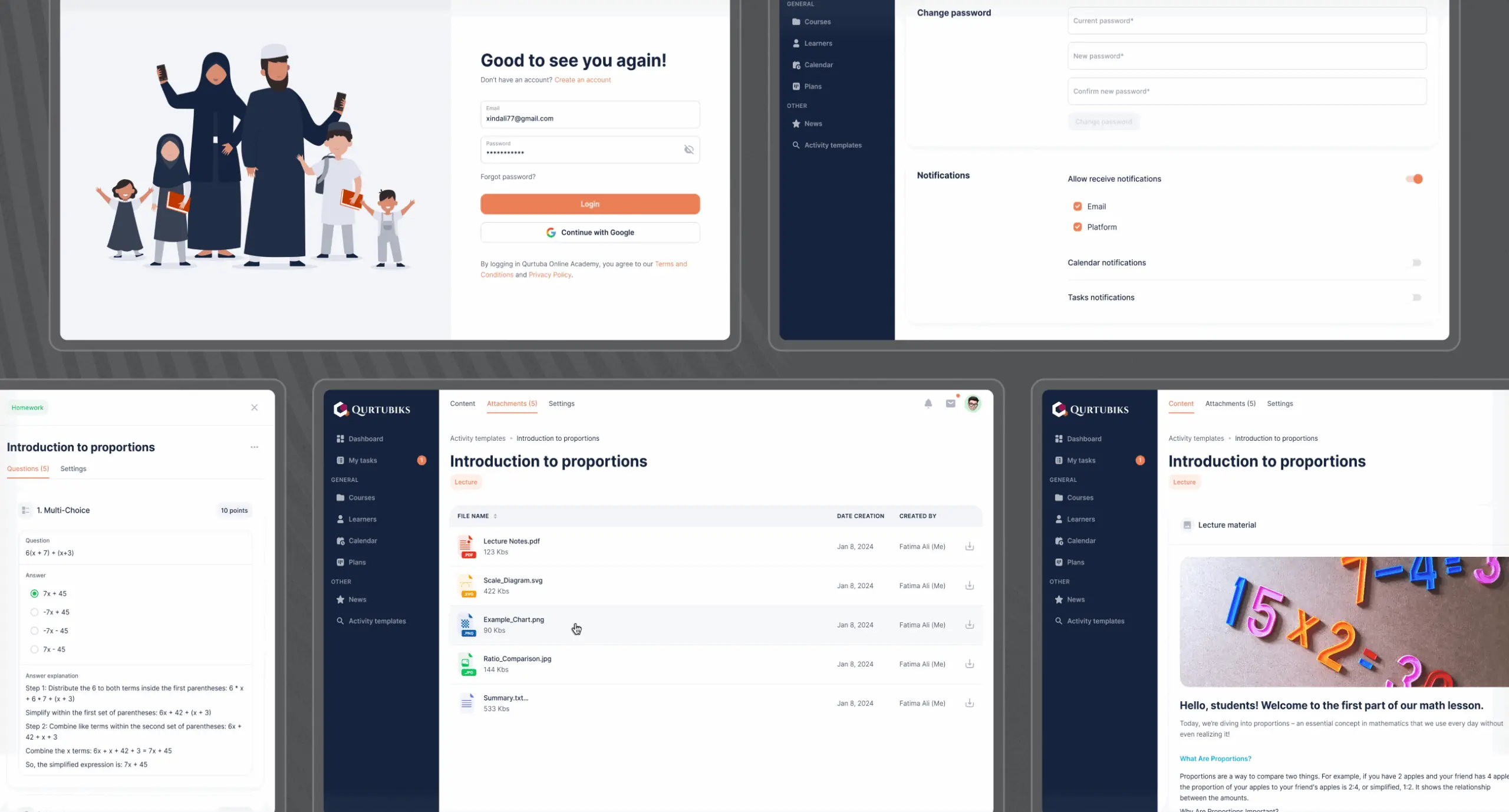 Qurtuba – online school platform - Website Development - Photo 34