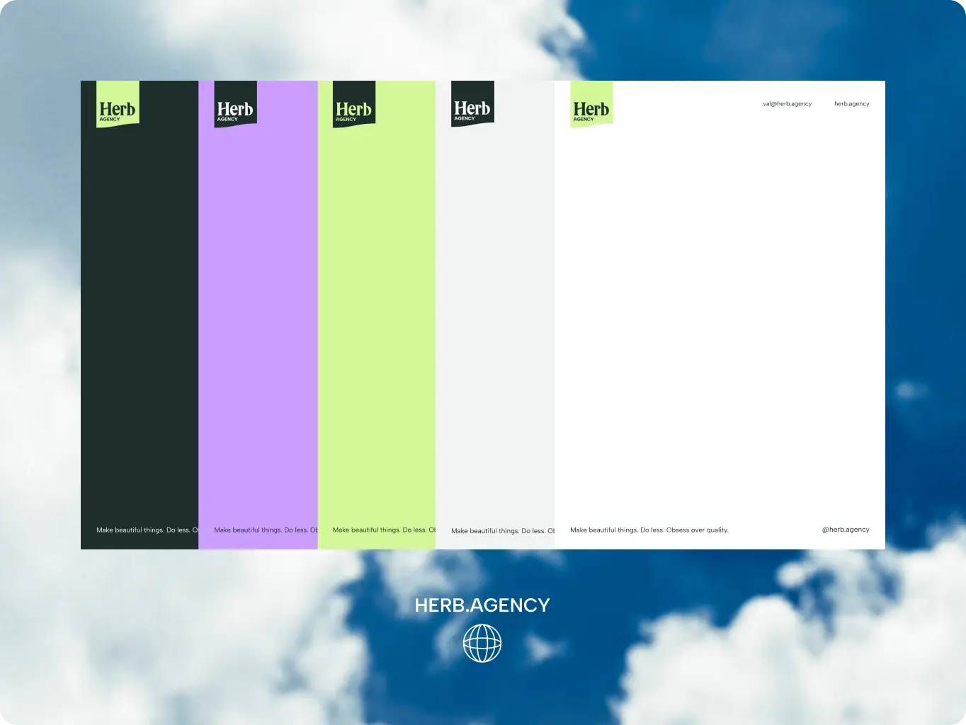 Herb.Agency – rebranding the cannabis experience - Website Development - Photo 2