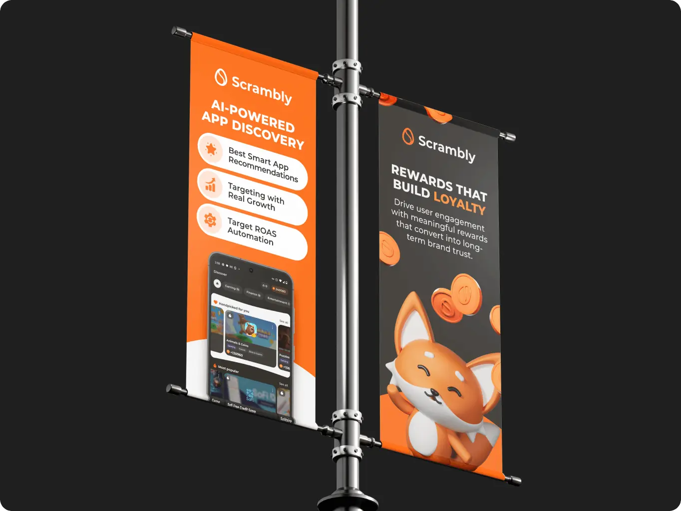 Scrambly – rewarded discovery platform for games and apps - Website Development - Photo 3