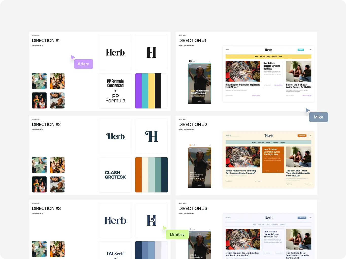 Herb.Agency – rebranding the cannabis experience (without compress) - Website Development - Photo 5