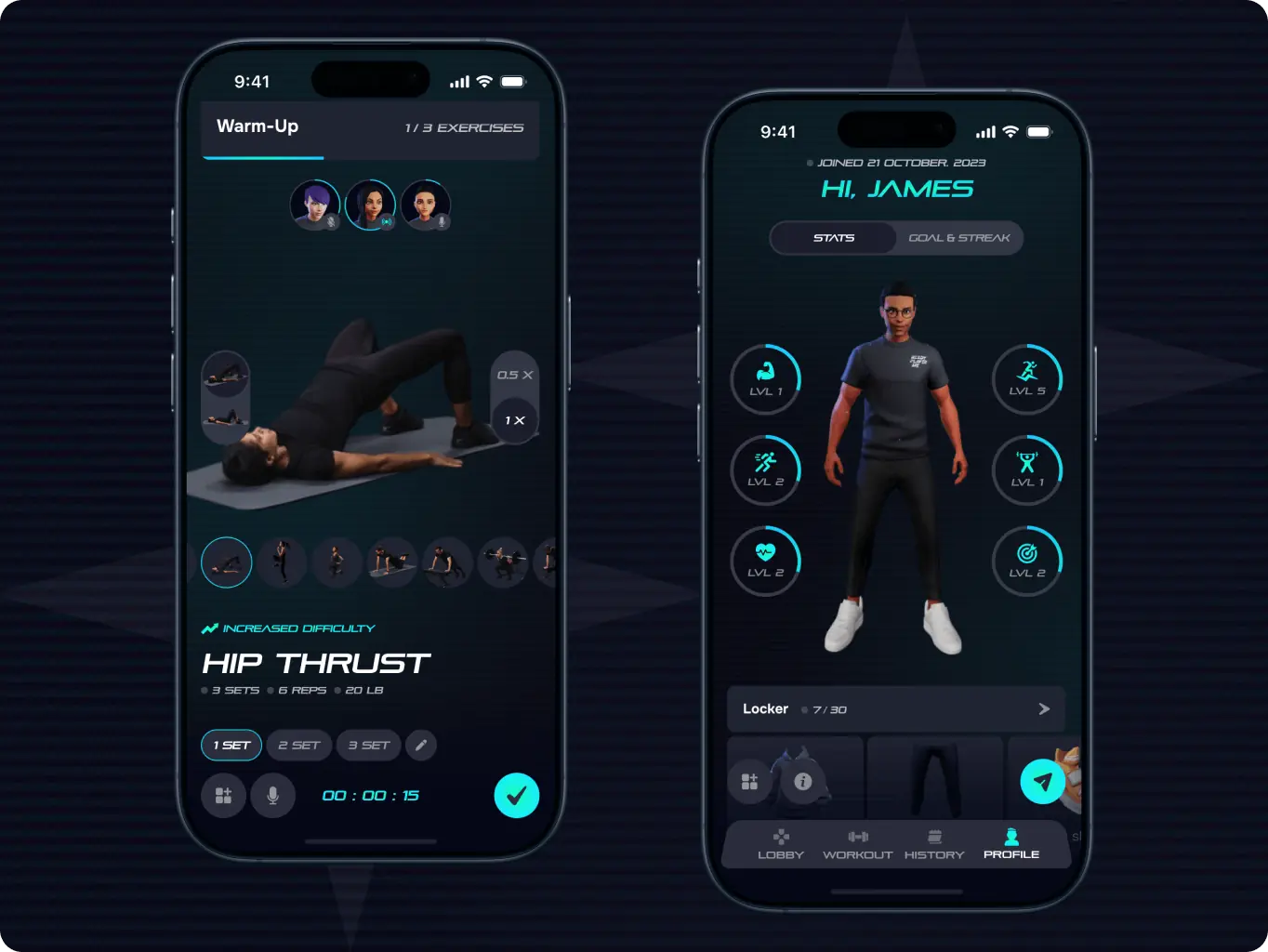 Ready player fit – turning boring workouts into a completely different exciting daily challenge - Website Development - Photo 14