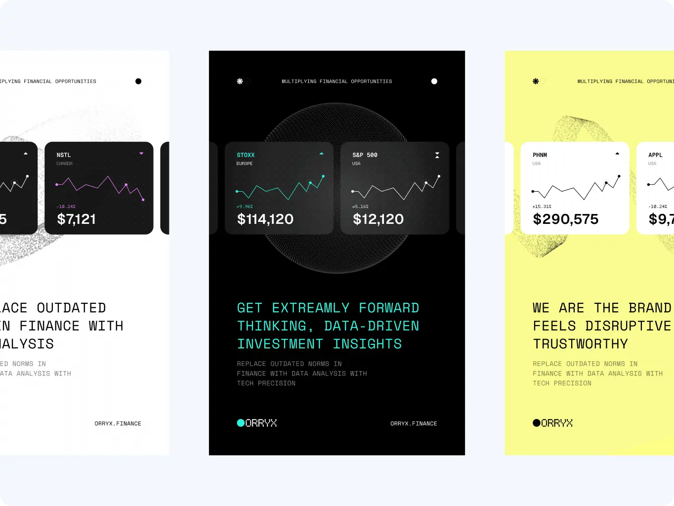 Orryx – rewriting the rules of finance - Website Development - Photo 15