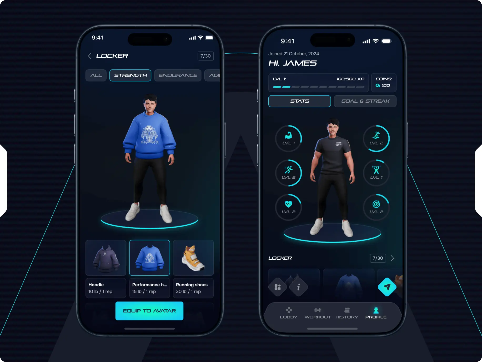 Ready player fit – turning boring workouts into a completely different exciting daily challenge - Website Development - Photo 19