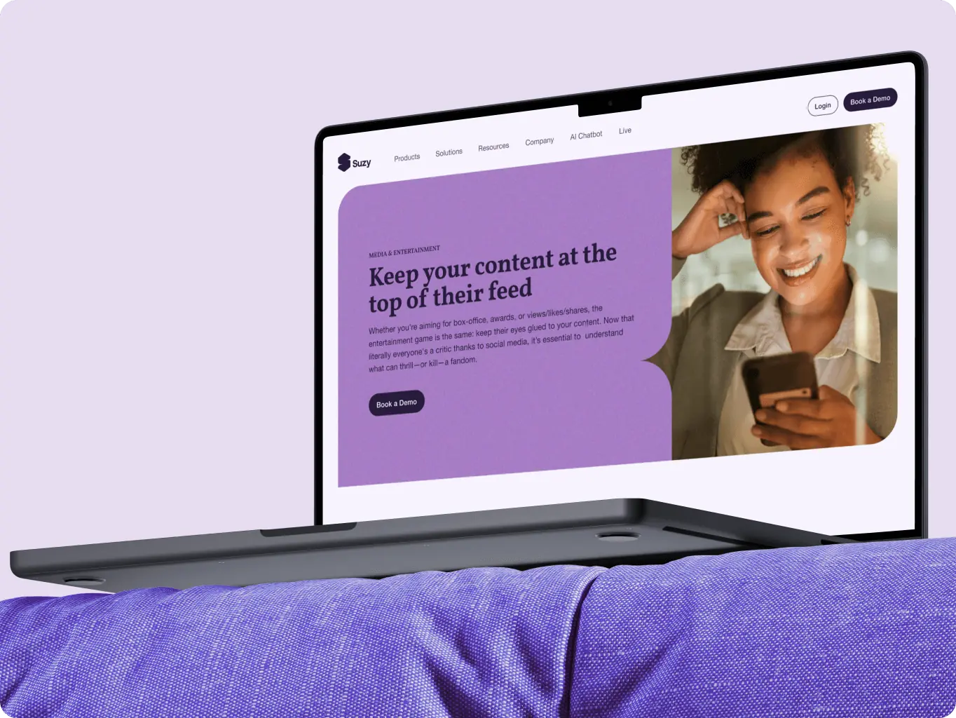 Suzy – a next-generation consumer insights platform - Website Development - Photo 4