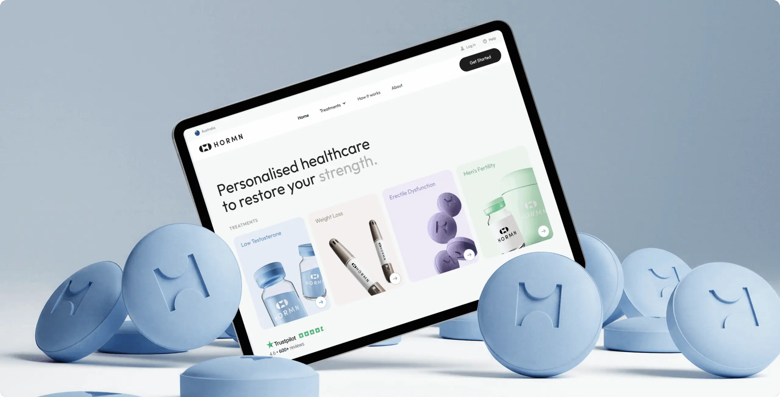 Hormn: Australia’s highest rated TRT Clinic - Website Development - Photo 2